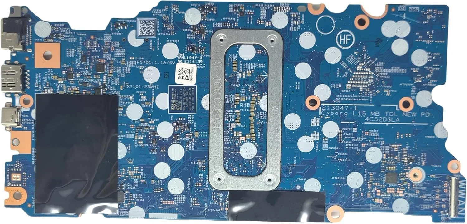 مادربرد جایگزین لپ تاپ 213047-1 Cybory-L15 TGL New PD برای Dell Latitude 3520 3420، برد سیستم با پردازنده i5-1135G7، شماره قطعه 049TV4 49TV4 مادربرد جایگزین لپ تاپ 213047-1 Cybory-L15 TGL New PD برای Dell Latitude 3520 3420، برد سیستم با پردازنده i5-1135G7، شماره قطعه 049TV4 49TV4