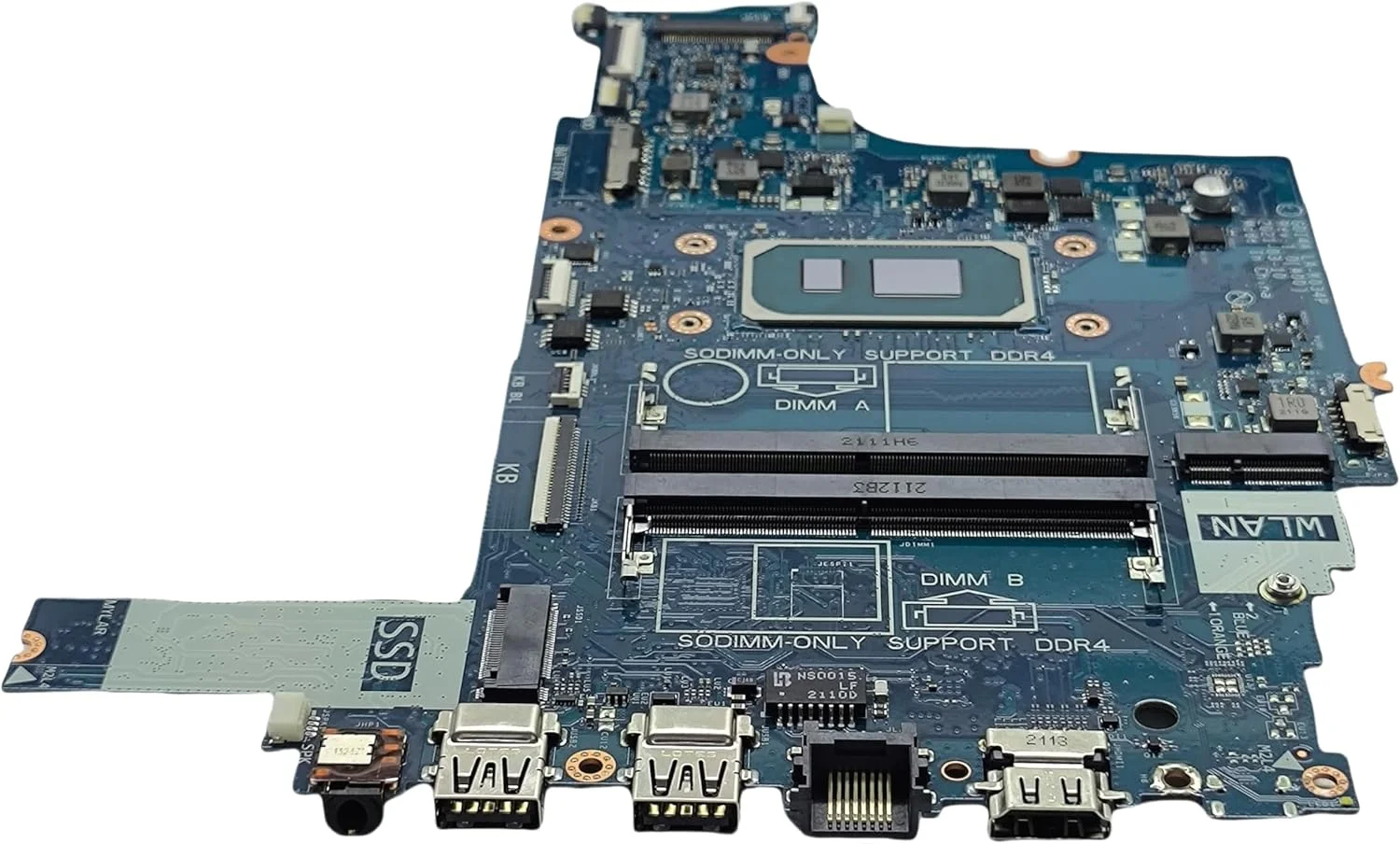 مادربرد جایگزین لپ تاپ GDI4A LA-K034P برای Dell Inspiron 3501، برد اصلی سیستم با پردازنده i3-1125G4، شماره قطعه 0G67KF G67KF