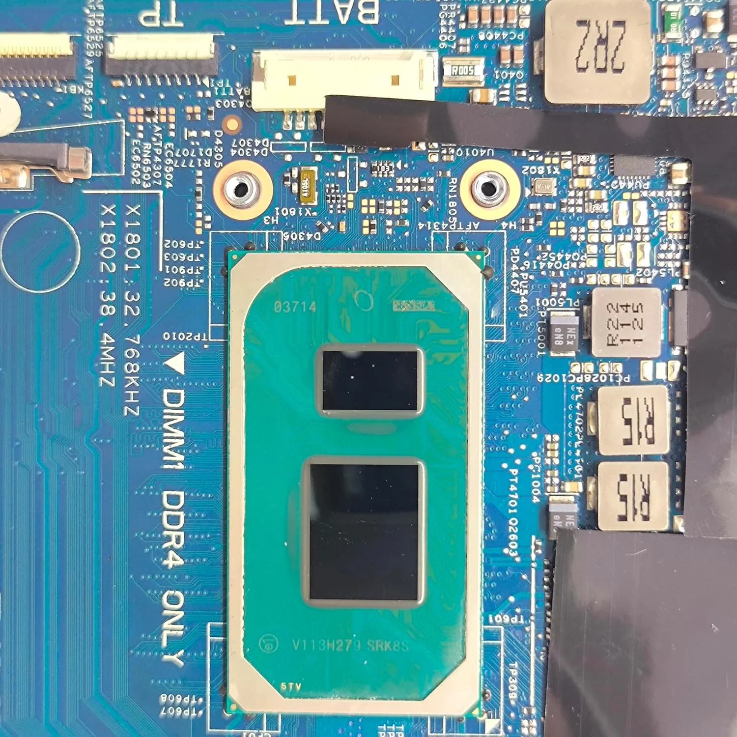 مادربرد جایگزین لپ تاپ سایبورگ 14TGL 19856-1 برای دل اینسپایرون 5518، برد سیستم پردازنده i3-1125G4، شماره قطعه 00PHFW 0PHFW