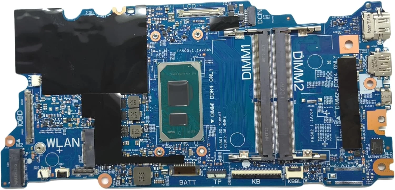 مادربرد جایگزین لپ تاپ 213047-1 Cybory-L15 TGL نو برای Dell Latitude 3420، برد اصلی سیستم با پردازنده i7-1165G7، شماره قطعه 0C9RFG C9RFG