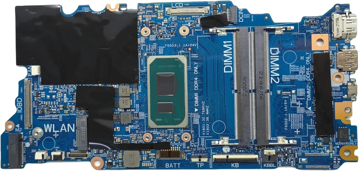 مادربرد جایگزین لپ تاپ 213047-1 Cybory-L15 TGL نو برای Dell Latitude 3420، پردازنده i7-1165G7، شماره قطعه 02F3R6 2F3R6