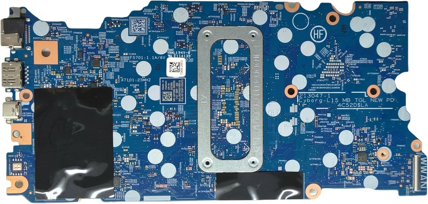 مادربرد جایگزین لپ تاپ 213047-1 Cybory-L15 TGL نو برای Dell Latitude 3420، برد اصلی سیستم با پردازنده i7-1165G7، شماره قطعه 0C9RFG C9RFG مادربرد جایگزین لپ تاپ 213047-1 Cybory-L15 TGL نو برای Dell Latitude 3420، برد اصلی سیستم با پردازنده i7-1165G7، شماره قطعه 0C9RFG C9RFG