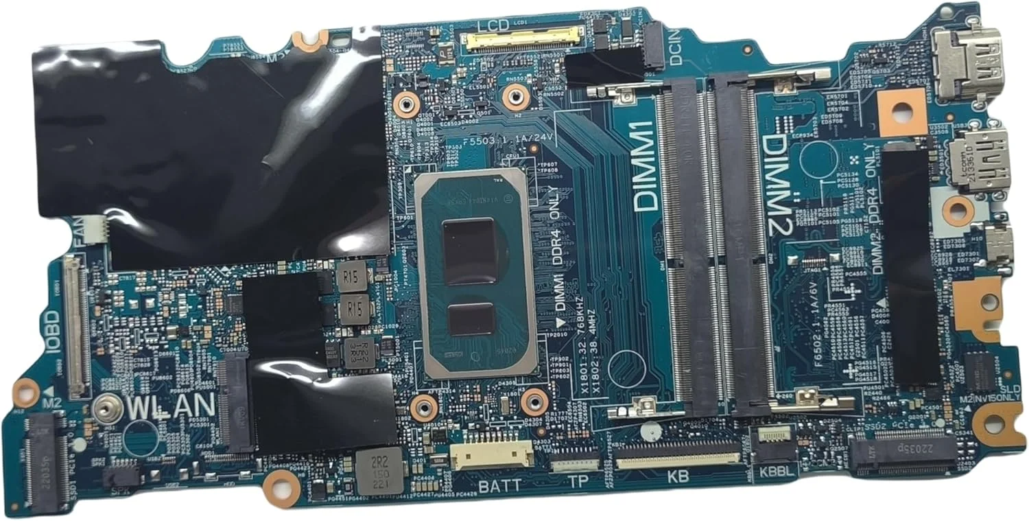 مادربرد جایگزین لپ تاپ Cyborg-V15 TGL 203066-1 برای Dell Inspiron 5418، برد اصلی سیستم با پردازنده i5-11320H، شماره قطعه 0GKPG5 GKPG5