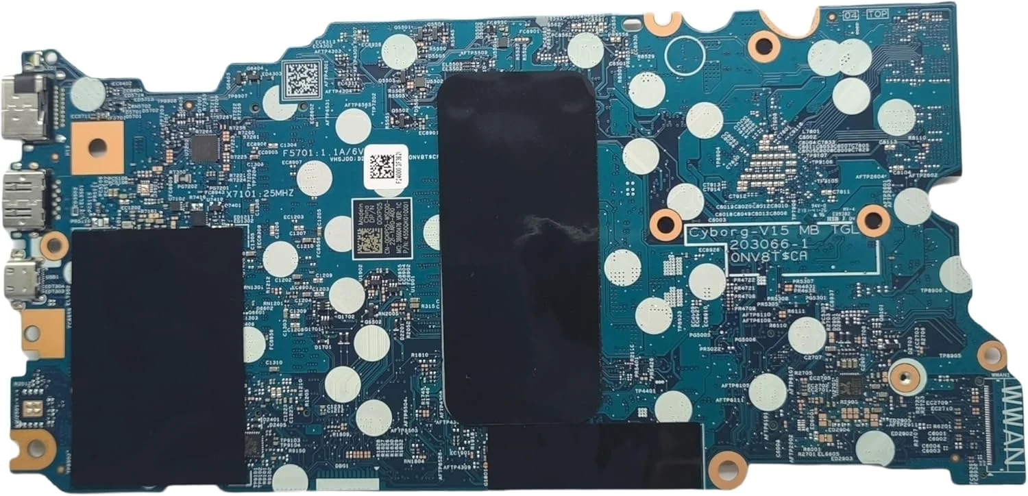 مادربرد جایگزین لپ تاپ Cyborg-V15 TGL 203066-1 برای Dell Inspiron 5418، برد اصلی سیستم با پردازنده i5-11320H، شماره قطعه 0GKPG5 GKPG5 مادربرد جایگزین لپ تاپ Cyborg-V15 TGL 203066-1 برای Dell Inspiron 5418، برد اصلی سیستم با پردازنده i5-11320H، شماره قطعه 0GKPG5 GKPG5