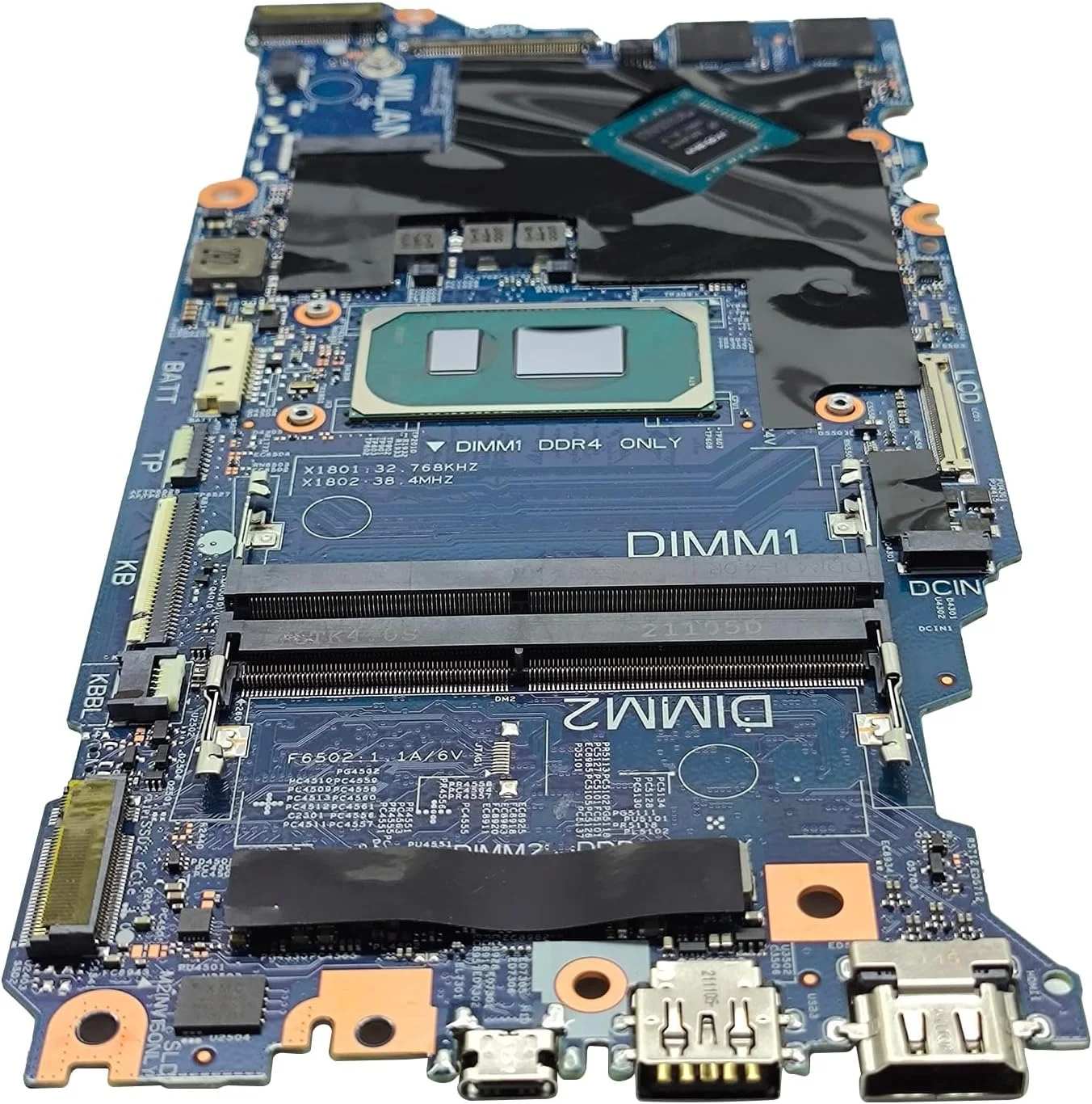 مادربرد جایگزین لپ تاپ 213111-1 Cyborg-V15 TGL New PD برای Dell Vostro 15 5510، برد اصلی سیستم با پردازنده i7-11370H و گرافیک MX450 2G، شماره قطعه 0KH8YF KH8YF