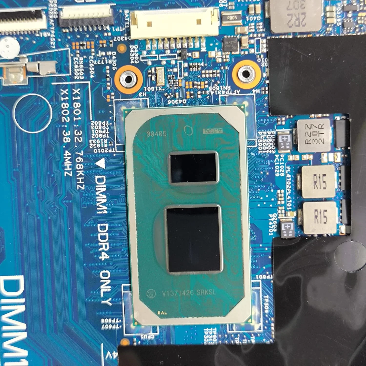 مادربرد جایگزین لپ تاپ 213110-1 Cyborg-V14 TGL New PD برای Dell Vostro 15 5510، برد سیستم با پردازنده i7-11390H و گرافیک MX450 2GB، شماره قطعه 0H0KRN H0KRN