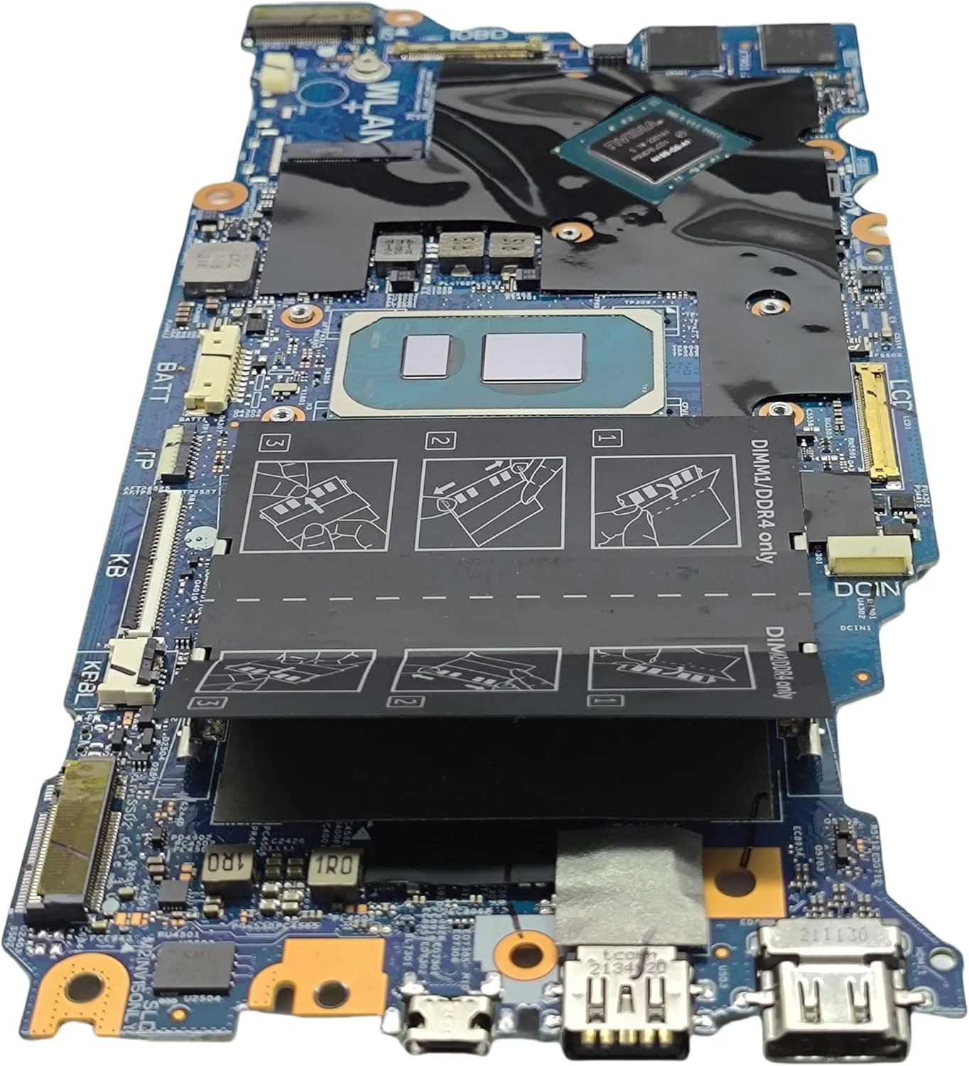 مادربرد جایگزین لپ تاپ 213109-1 Cyborg-N15 TGL New PD برای Dell Inspiron 5410، برد اصلی سیستم با پردازنده i7-11390H و کارت گرافیک MX450 2G VRAM، شماره قطعه 0Y20X4 Y20X4 مادربرد جایگزین لپ تاپ 213109-1 Cyborg-N15 TGL New PD برای Dell Inspiron 5410، برد اصلی سیستم با پردازنده i7-11390H و کارت گرافیک MX450 2G VRAM، شماره قطعه 0Y20X4 Y20X4