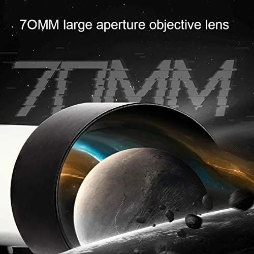 تلسکوپ شکستنی نجومی، تلسکوپ مسافرتی با کیف حمل، شکستنی قابل حمل با سه پایه، برای کودکان، بزرگسالان و مبتدیان