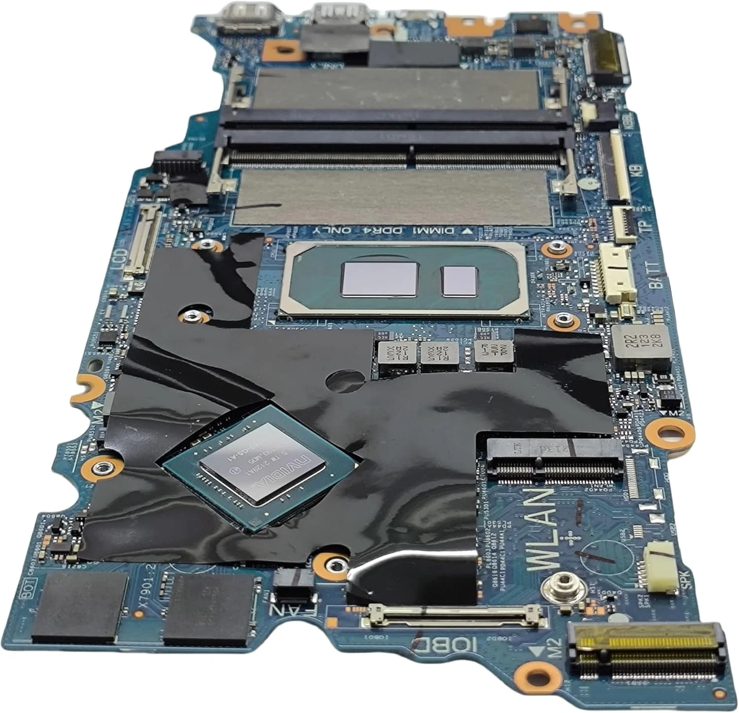 مادربرد جایگزین لپ تاپ 213109-1 Cyborg-N15 TGL New PD برای Dell Inspiron 5510، پردازنده i7-11390H، رم گرافیک MX450 2G، شماره قطعه 0XWV9T XWV9T