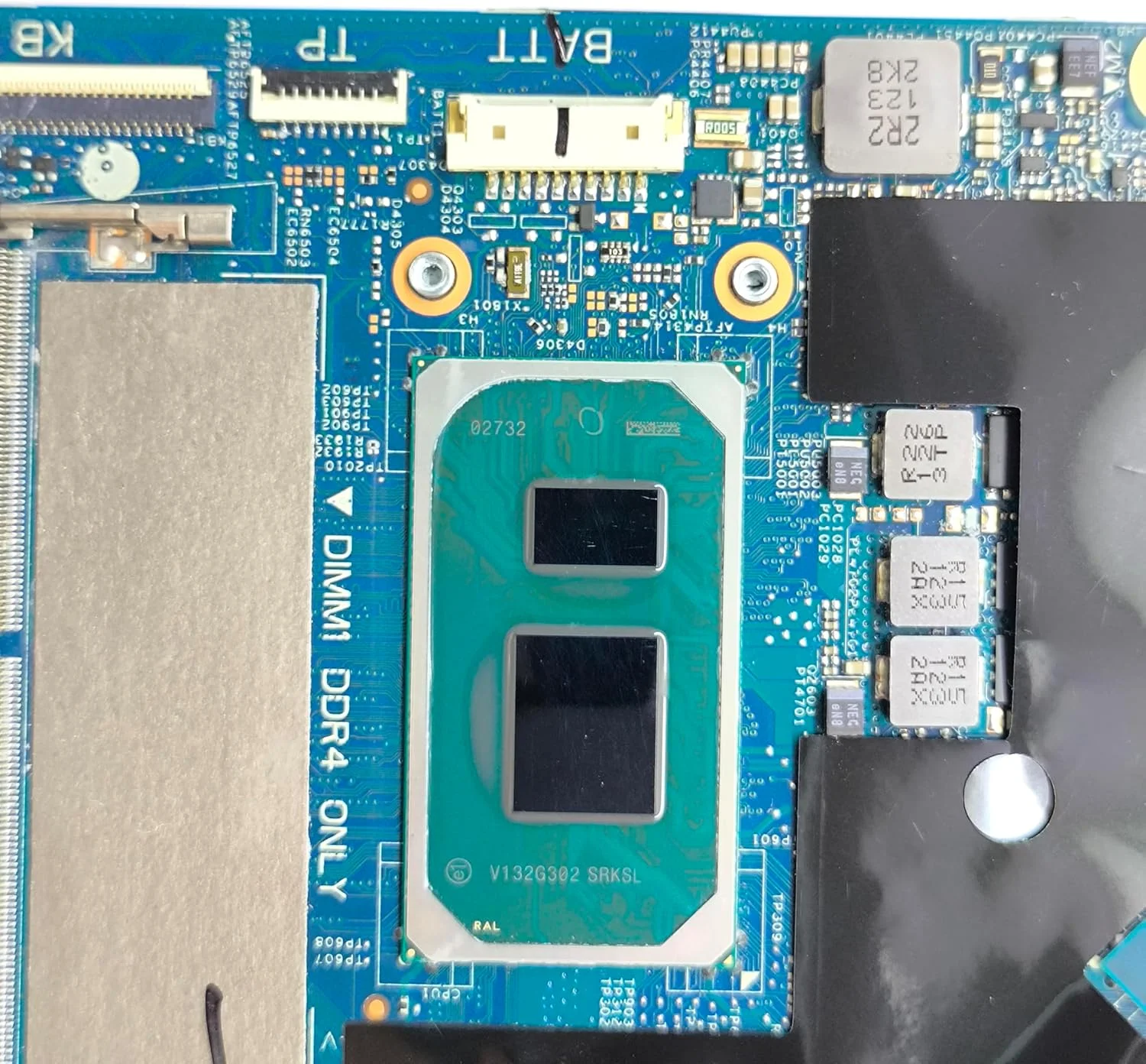 مادربرد جایگزین لپ تاپ 213109-1 Cyborg-N15 TGL New PD برای Dell Inspiron 5510، پردازنده i7-11390H، رم گرافیک MX450 2G، شماره قطعه 0XWV9T XWV9T