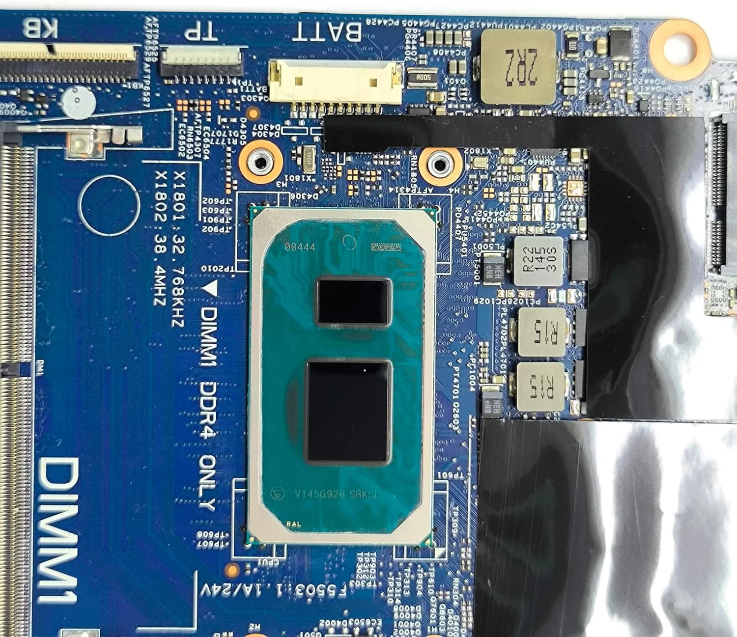 مادربرد جایگزین لپ تاپ Cyborg-N15 MB TGL 203067-1 برای Dell Inspiron 5418، برد اصلی سیستم با پردازنده i7-11390H، شماره قطعه 0C7MPR C7MPR