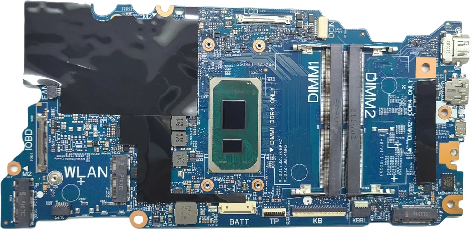 مادربرد جایگزین لپ تاپ 213109-1 Cyborg-N15 TGL New PD برای Dell inspiron 5410، برد اصلی سیستم با پردازنده i7-11390H، شماره قطعه 0PY3TF PY3TF مادربرد جایگزین لپ تاپ 213109-1 Cyborg-N15 TGL New PD برای Dell inspiron 5410، برد اصلی سیستم با پردازنده i7-11390H، شماره قطعه 0PY3TF PY3TF