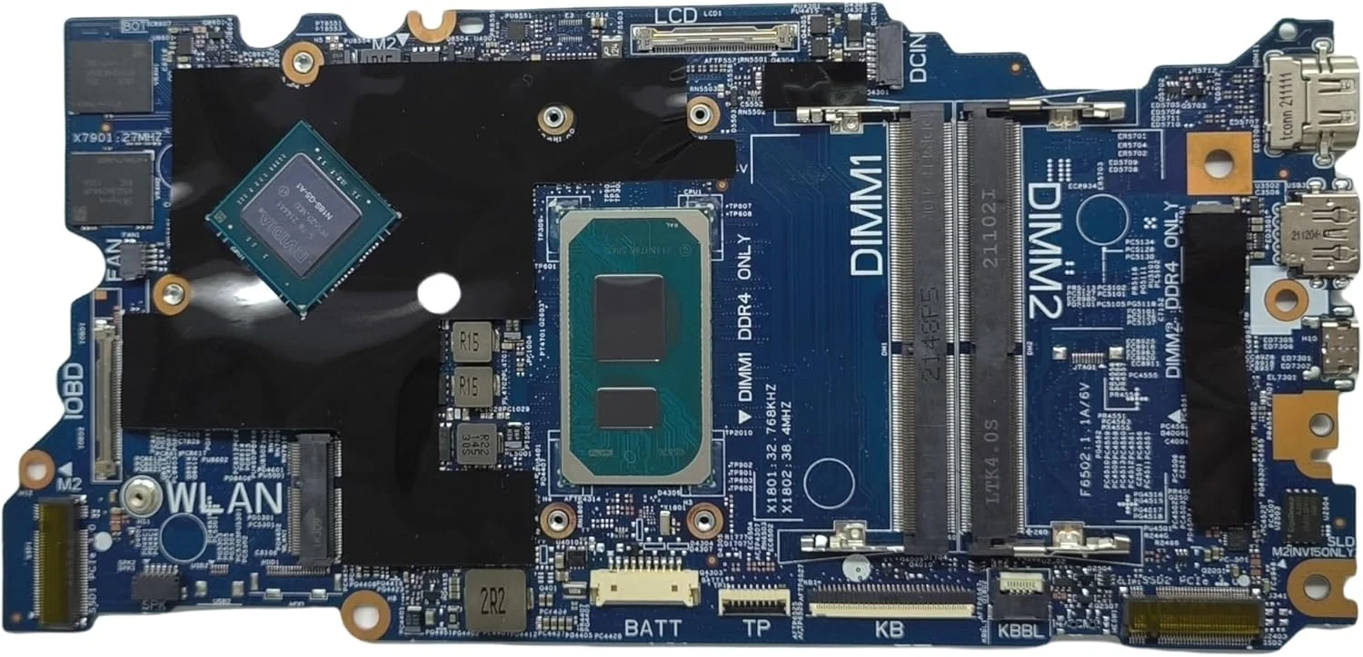 مادربرد جایگزین لپ تاپ Cyborg-N15 TGL 203067-1 برای Dell Inspiron 5418، برد اصلی سیستم با پردازنده i7-11390H و گرافیک MX450 2G، شماره قطعه 09PT0V 9PT0V مادربرد جایگزین لپ تاپ Cyborg-N15 TGL 203067-1 برای Dell Inspiron 5418، برد اصلی سیستم با پردازنده i7-11390H و گرافیک MX450 2G، شماره قطعه 09PT0V 9PT0V