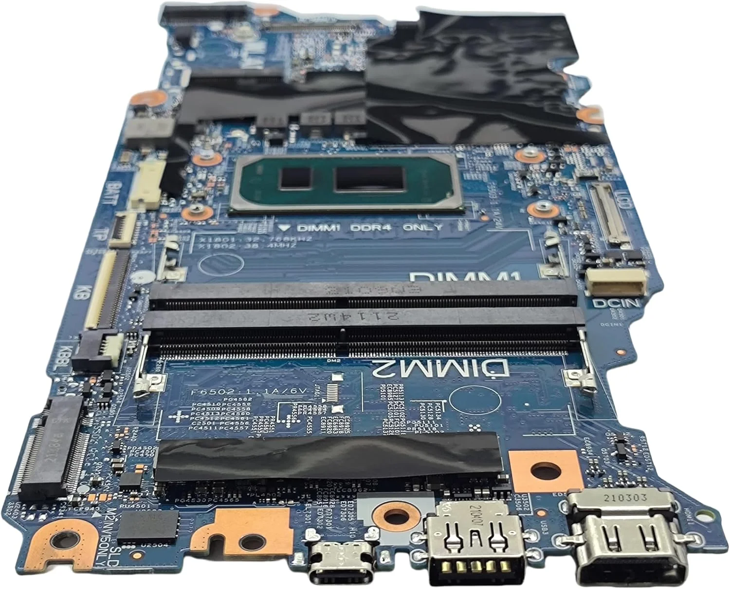 مادربرد جایگزین لپ تاپ 213109-1 Cyborg-N15 TGL New PD برای Dell inspiron 5510، برد اصلی سیستم با پردازنده i7-11390H، شماره قطعه 0PY3TF PY3TF