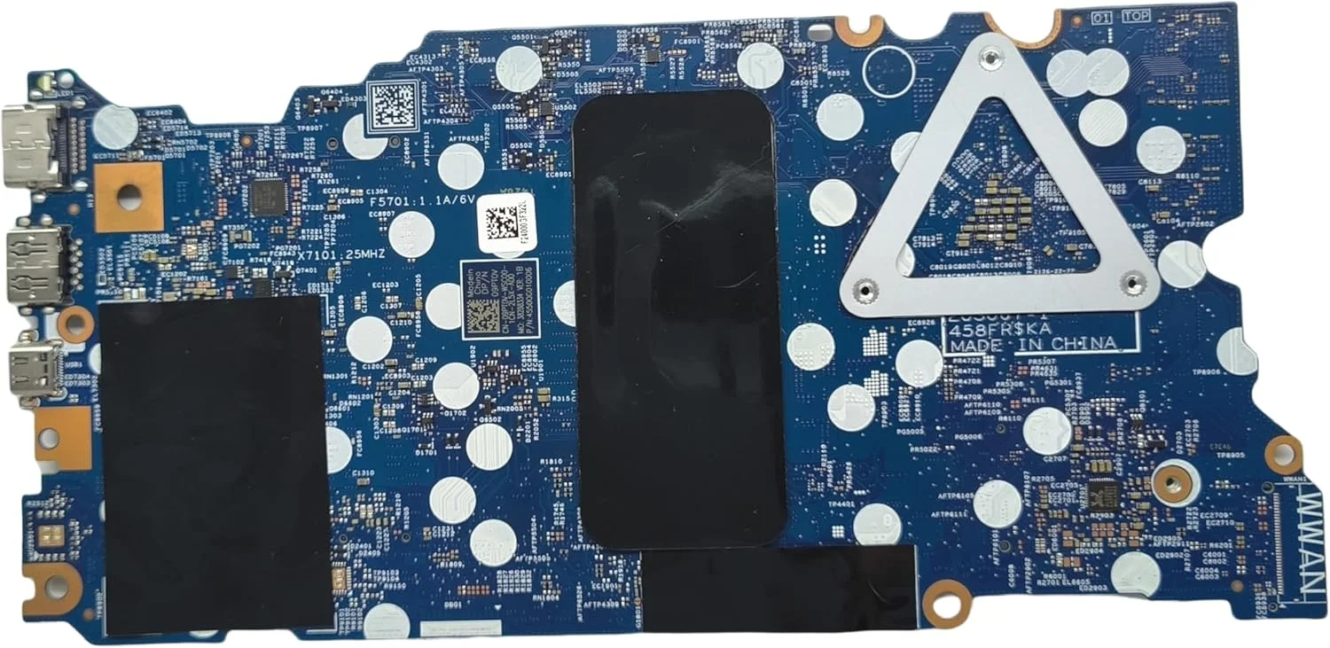 مادربرد جایگزین لپ تاپ Cyborg-N15 TGL 203067-1 برای Dell Inspiron 5418، برد اصلی سیستم با پردازنده i7-11390H و گرافیک MX450 2G، شماره قطعه 09PT0V 9PT0V