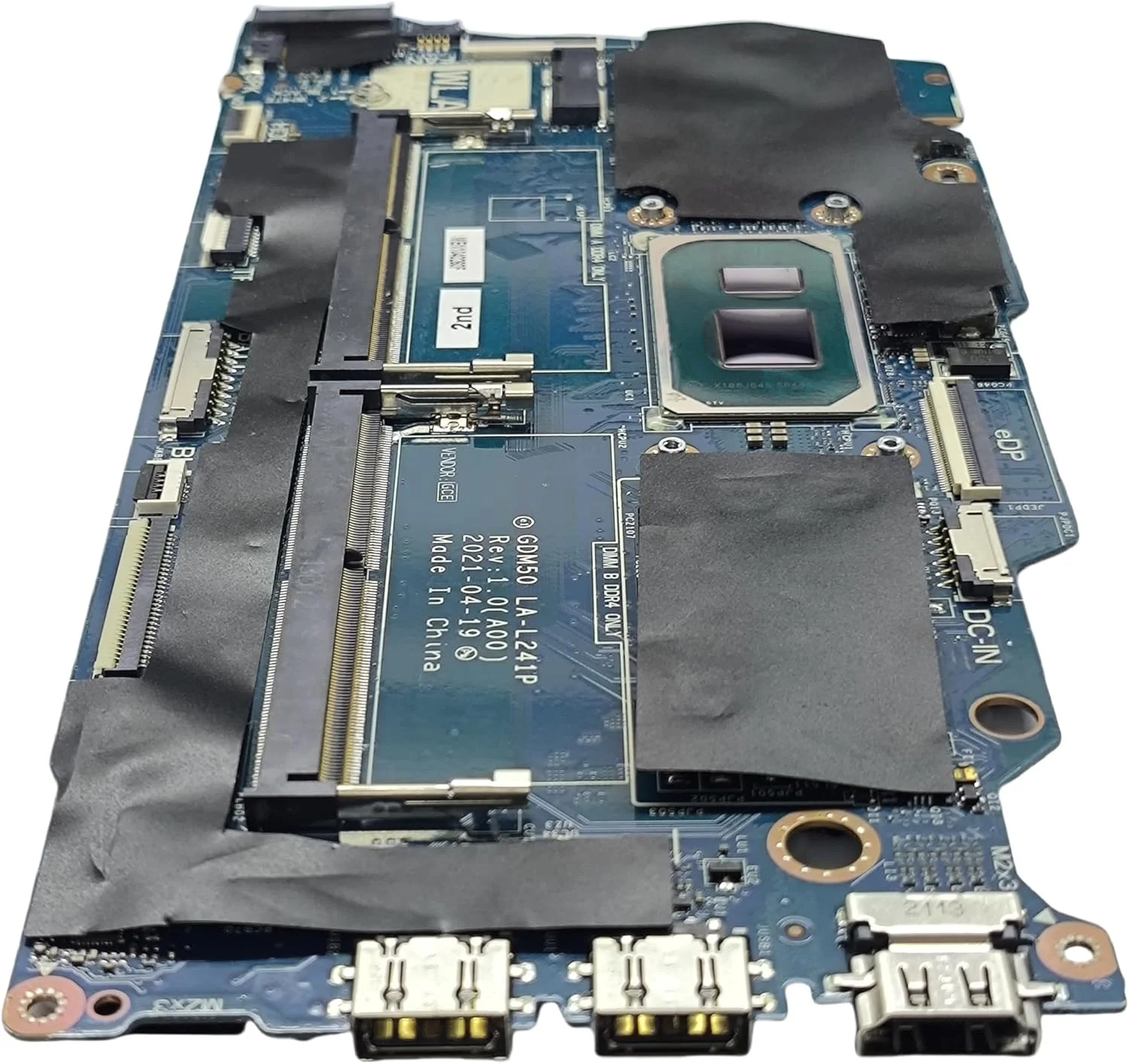 مادربرد جایگزین لپ تاپ GDM50 LA-L241P برای Dell Inspiron 15 3511، برد اصلی سیستم با پردازنده i3-1125G4، شماره قطعه 0FFWCW FFWCW مادربرد جایگزین لپ تاپ GDM50 LA-L241P برای Dell Inspiron 15 3511، برد اصلی سیستم با پردازنده i3-1125G4، شماره قطعه 0FFWCW FFWCW