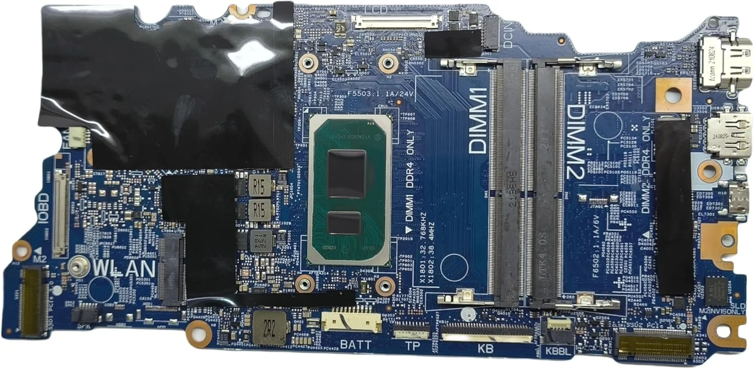 مادربرد جایگزین لپ تاپ Cyborg-N15 TGL 203067-1 برای Dell Inspiron 5418، برد اصلی سیستم با پردازنده i7-11370H، شماره قطعه 0W2RXY W2RXY مادربرد جایگزین لپ تاپ Cyborg-N15 TGL 203067-1 برای Dell Inspiron 5418، برد اصلی سیستم با پردازنده i7-11370H، شماره قطعه 0W2RXY W2RXY