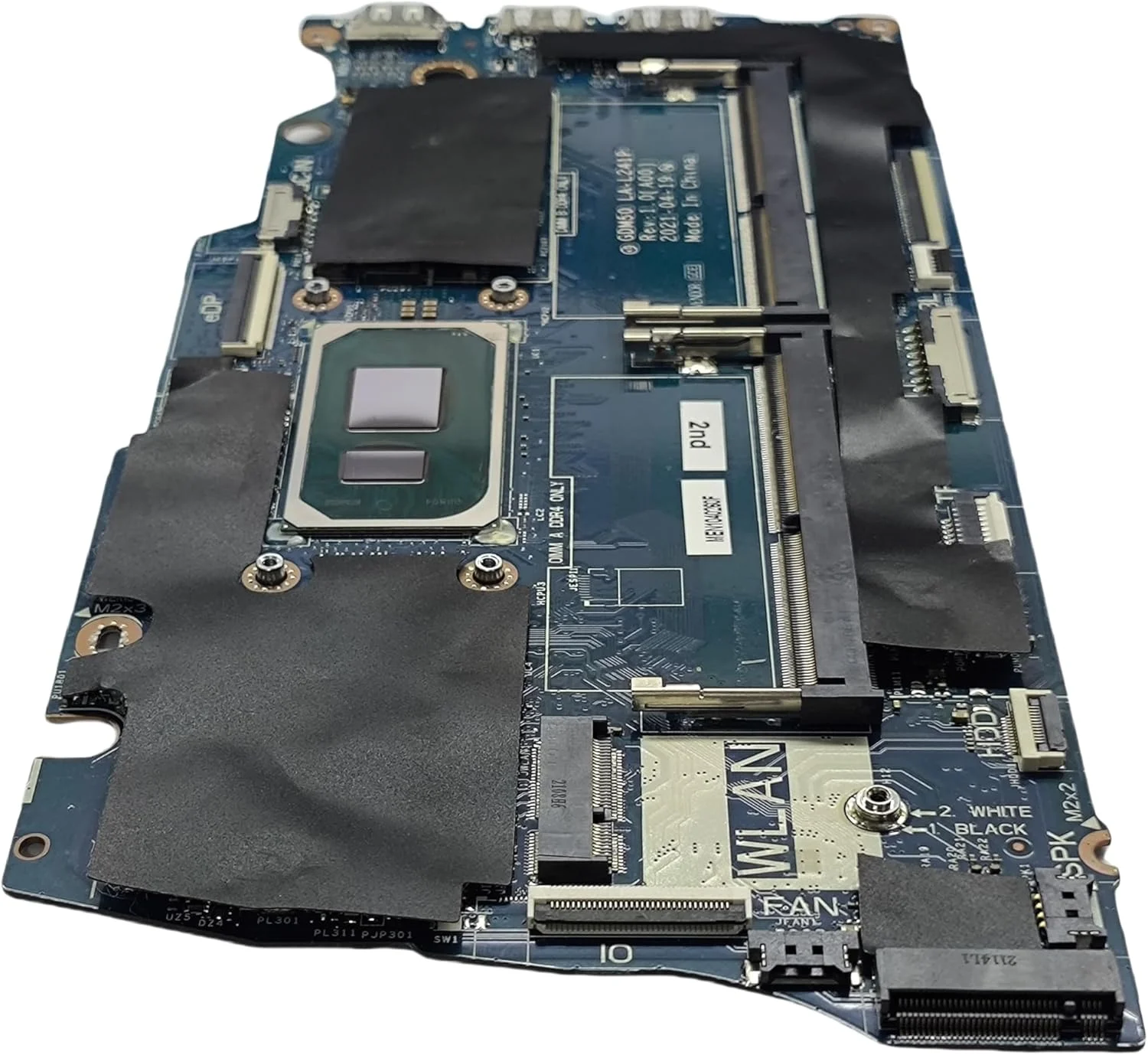 مادربرد جایگزین لپ تاپ GDM50 LA-L241P برای Dell Inspiron 15 3511، برد اصلی سیستم با پردازنده i3-1125G4، شماره قطعه 0FFWCW FFWCW مادربرد جایگزین لپ تاپ GDM50 LA-L241P برای Dell Inspiron 15 3511، برد اصلی سیستم با پردازنده i3-1125G4، شماره قطعه 0FFWCW FFWCW