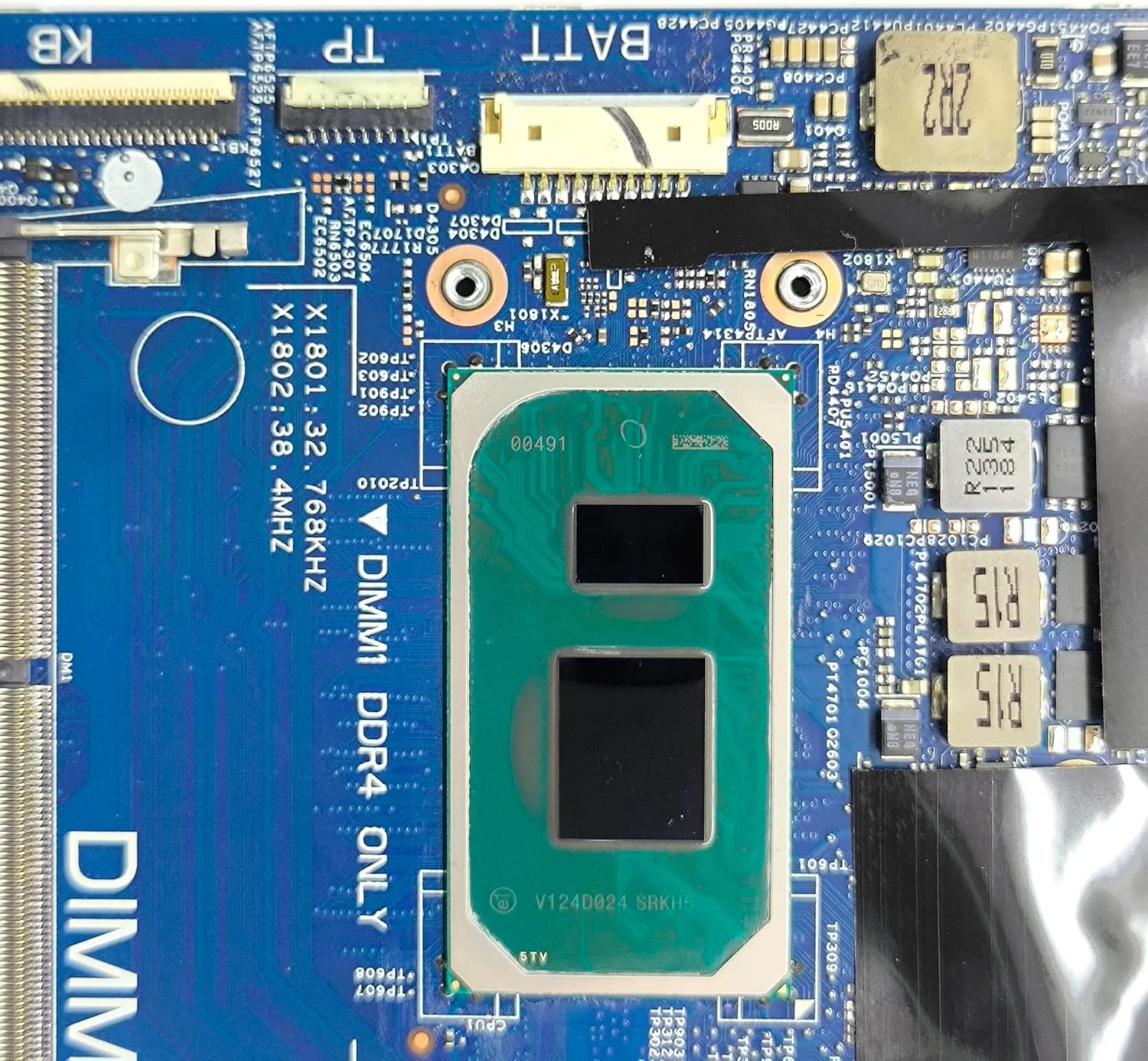 مادربرد جایگزین لپ تاپ Cyborg-N15 TGL 203067-1 برای Dell Inspiron 5410، برد اصلی سیستم با پردازنده i7-11370H، شماره قطعه 0W2RXY W2RXY