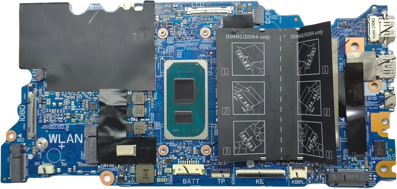مادربرد جایگزین لپ تاپ 213109-1 Cyborg-N15 TGL New PD برای Dell Inspiron 5518، برد اصلی سیستم با پردازنده i5-11320H، شماره قطعه 0CXTRN CXTRN مادربرد جایگزین لپ تاپ 213109-1 Cyborg-N15 TGL New PD برای Dell Inspiron 5518، برد اصلی سیستم با پردازنده i5-11320H، شماره قطعه 0CXTRN CXTRN