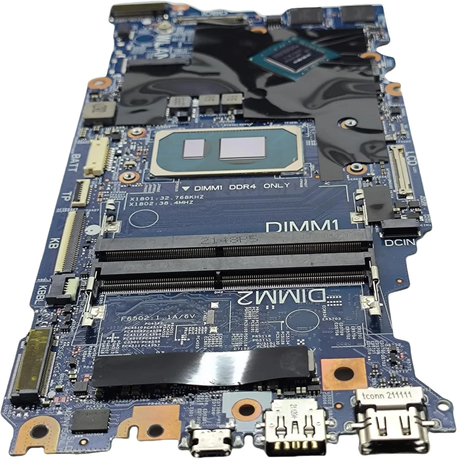 مادربرد جایگزین لپ تاپ Cyborg-N15 TGL 203067-1 برای Dell Inspiron 5510، برد سیستم با پردازنده i7-11390H و گرافیک MX450 2G، شماره قطعه 09PT0V 9PT0V