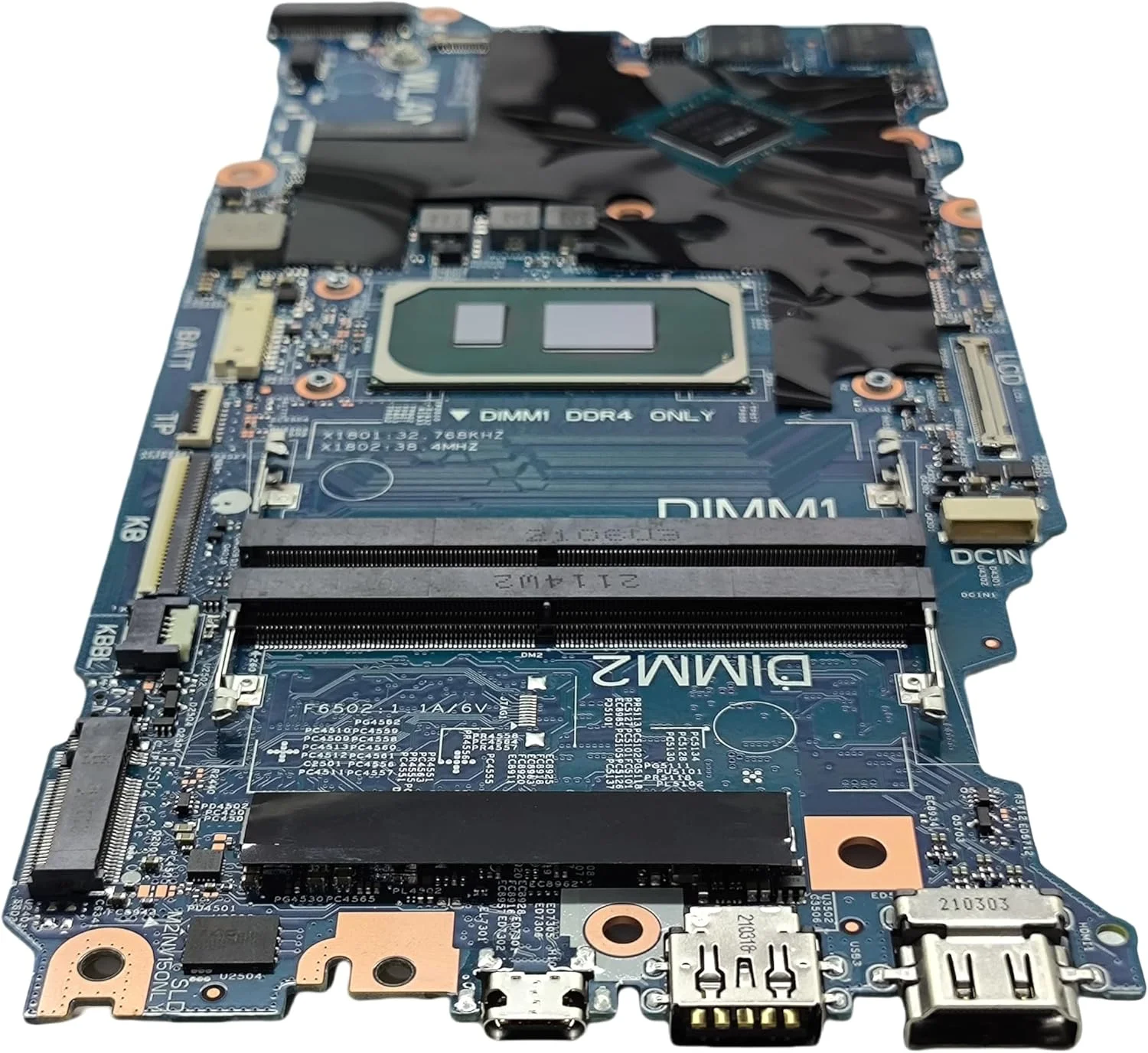 مادربرد جایگزین لپ تاپ 213109-1 Cyborg-N15 TGL New PD برای Dell inspiron 5418، برد اصلی سیستم با پردازنده i5-11320H و کارت گرافیک MX450 2G VRAM، شماره قطعه 0G31TD G31TD