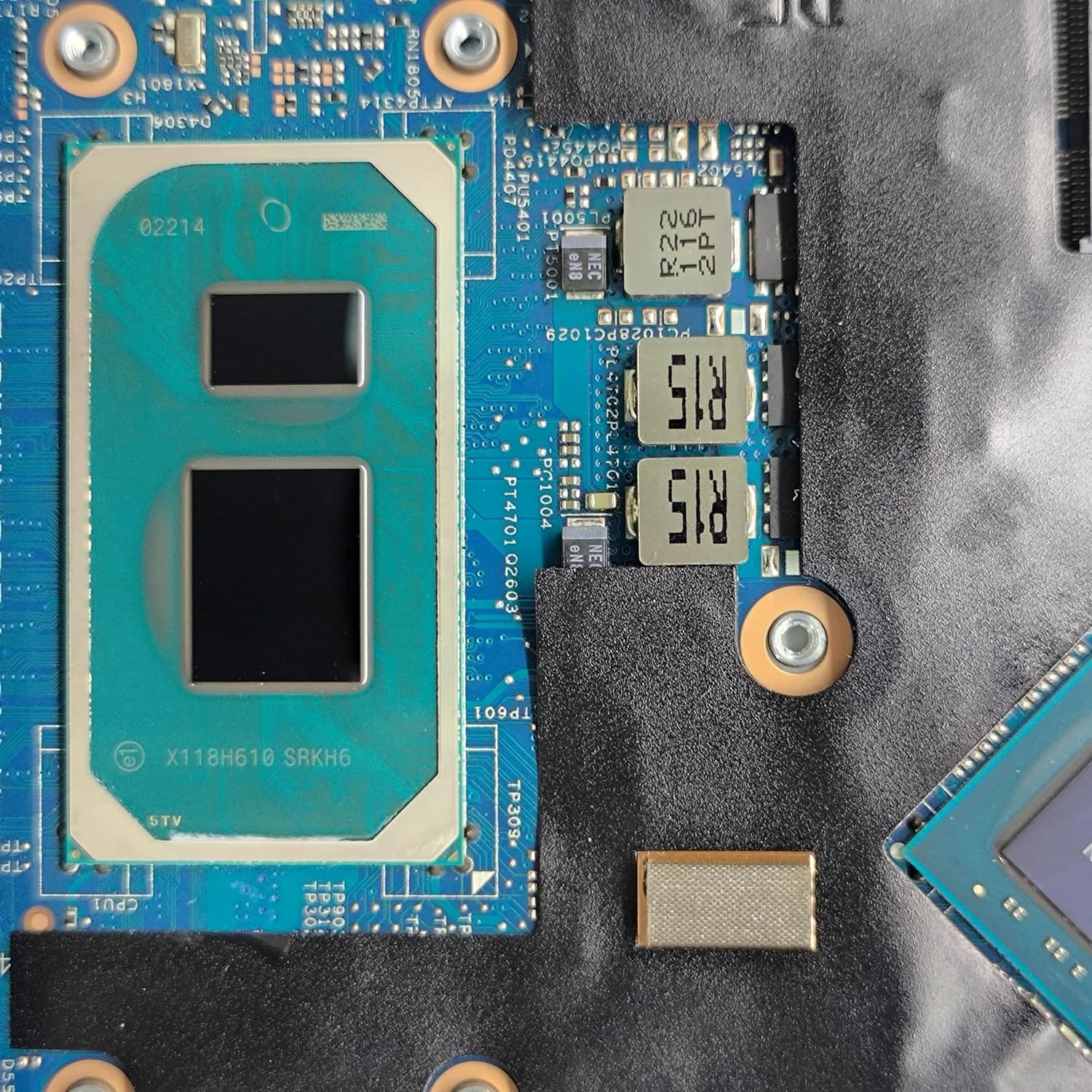 مادربرد جایگزین لپ تاپ Cyborg-N15 TGL 203067-1 برای Dell Inspiron 5418، پردازنده i5-11300H، گرافیک MX450 2G، شماره قطعه 0T75GM T75GM