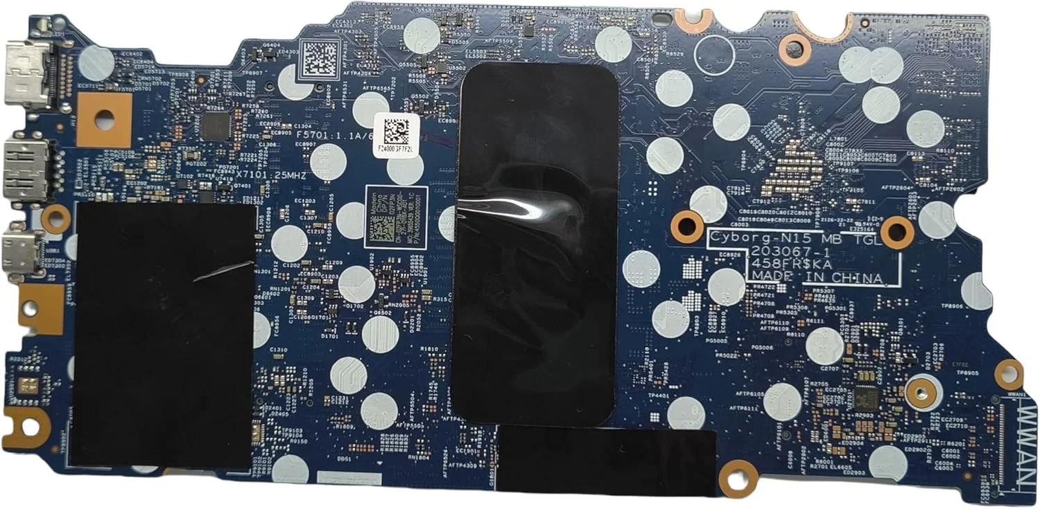 مادربرد جایگزین لپ تاپ Cyborg-N15 TGL 203067-1 برای Dell Inspiron 5510، برد اصلی سیستم با پردازنده i5-11320H، شماره قطعه 02FP3N 2FP3N