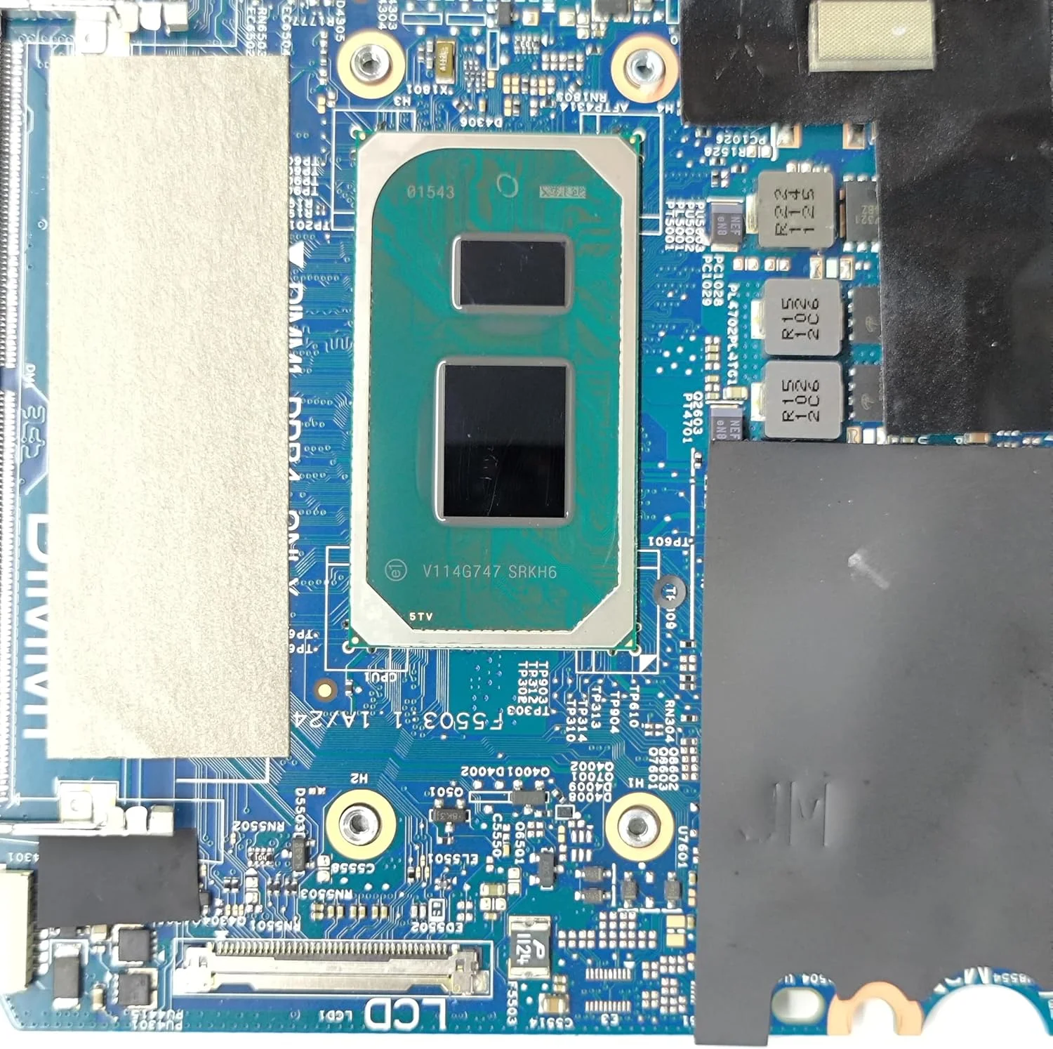 مادربرد جایگزین لپ تاپ 213109-1 Cyborg-N15 TGL New PD برای Dell Inspiron 5518، برد سیستم با پردازنده i5-11300H، شماره قطعه 0G3X5C G3X5C