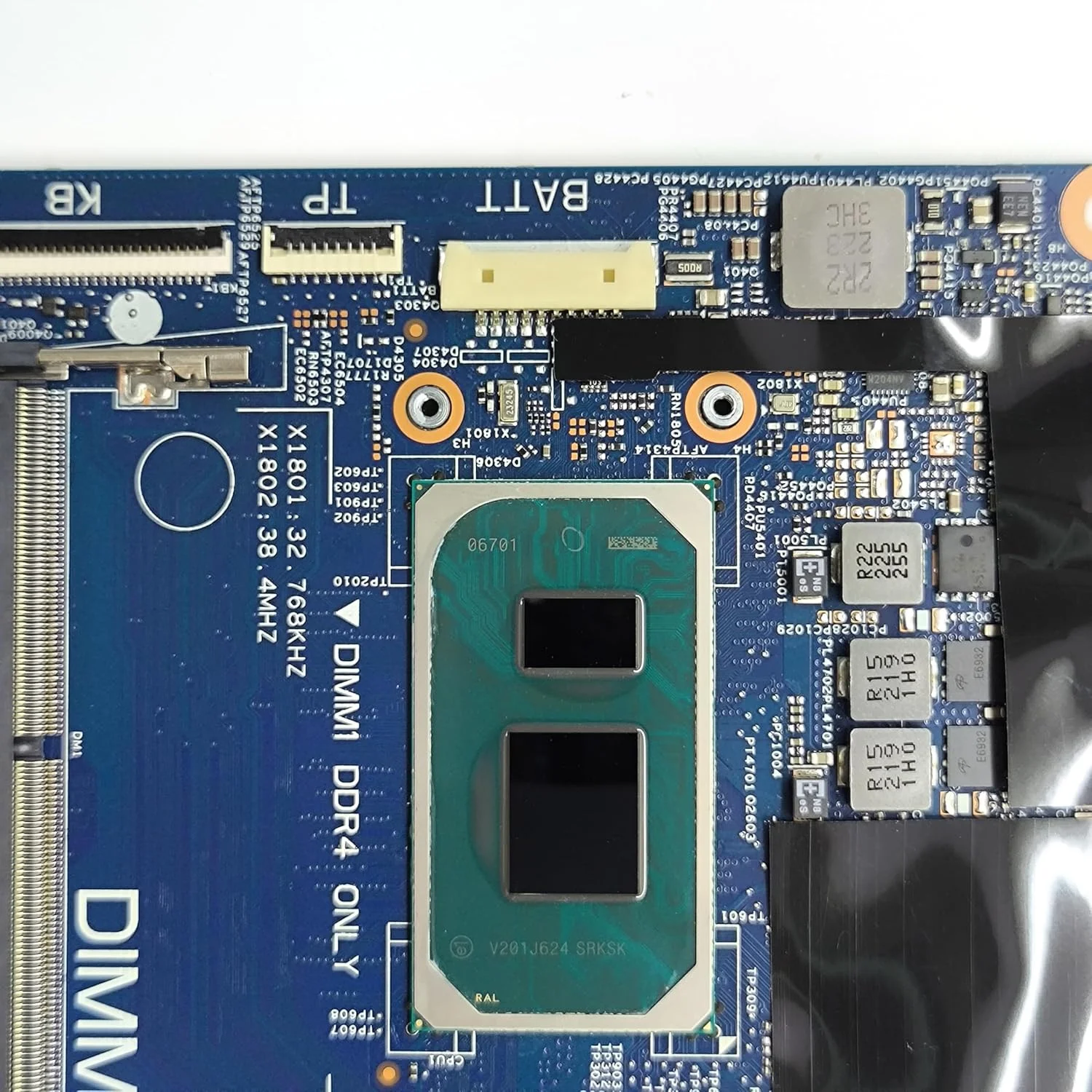 مادربرد جایگزین لپ تاپ Cyborg-N15 TGL 203067-1 برای Dell Inspiron 5510، برد اصلی سیستم با پردازنده i5-11320H، شماره قطعه 02FP3N 2FP3N