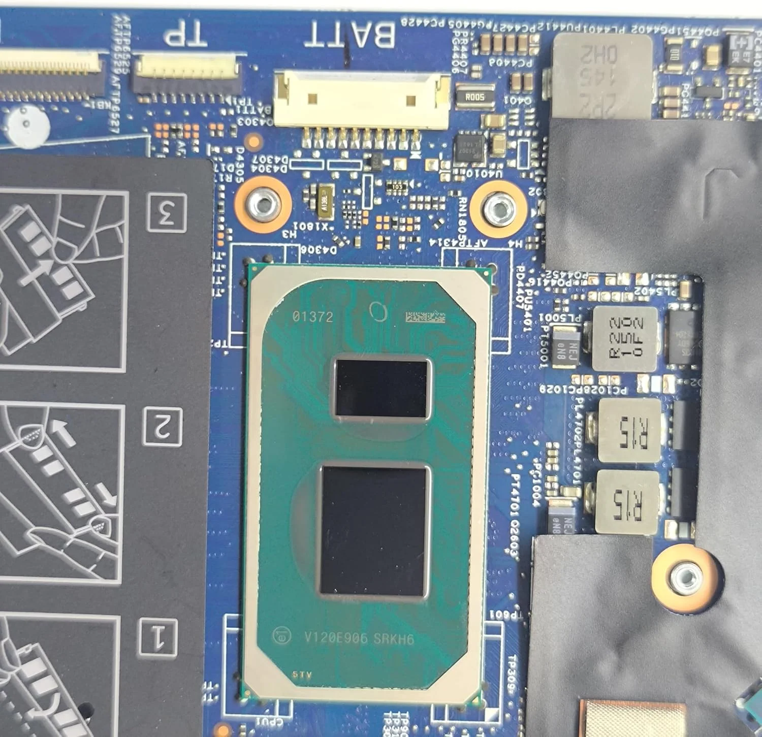 مادربرد جایگزین لپ تاپ Cyborg-N15 MB TGL 203067-1 برای Dell Inspiron 5518، برد اصلی سیستم با پردازنده i5-11300H و گرافیک MX450 2G، شماره قطعه 0C10H7 C10H7