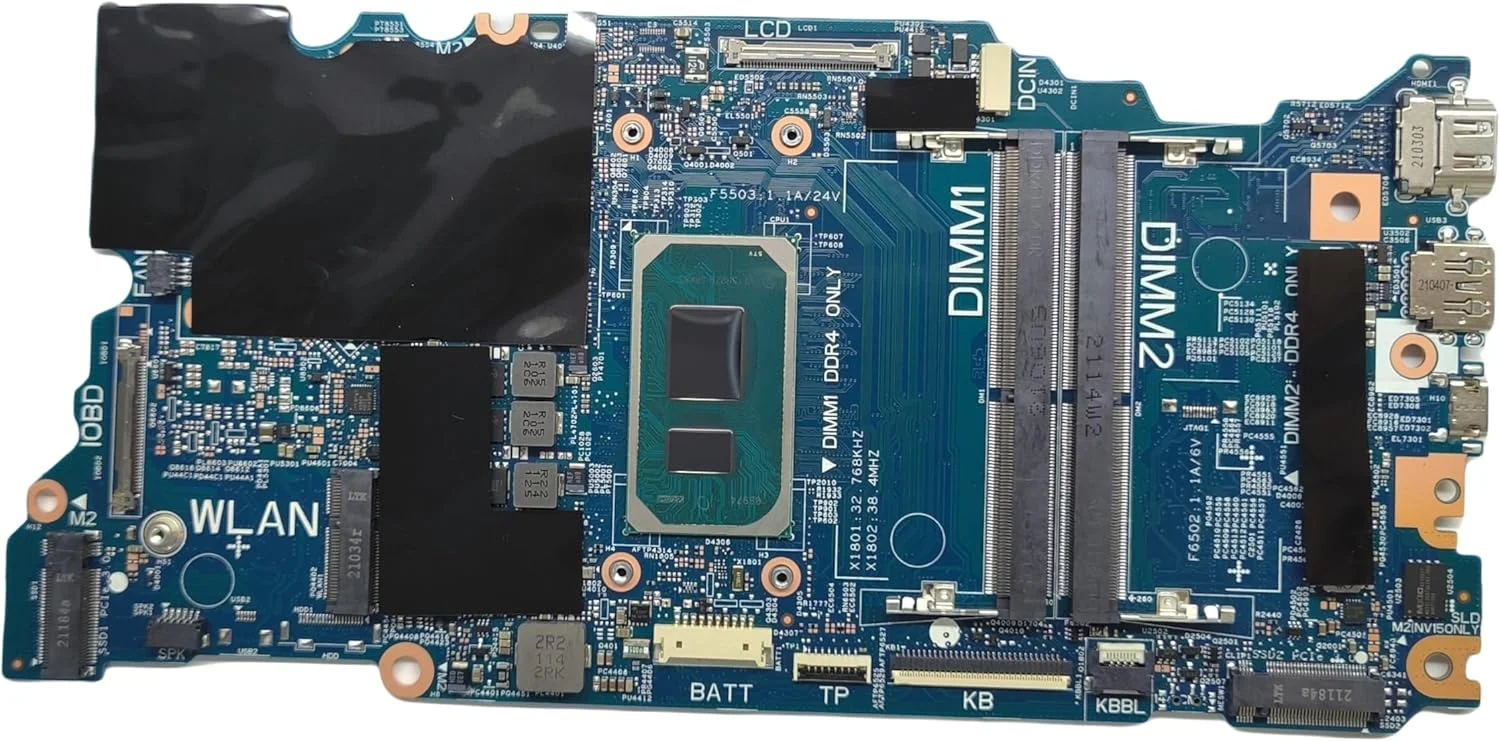 مادربرد جایگزین لپ تاپ 213109-1 Cyborg-N15 TGL New PD برای Dell Inspiron 5518، برد اصلی سیستم با پردازنده i3-1125G4، شماره قطعه 0TD2VK TD2VK مادربرد جایگزین لپ تاپ 213109-1 Cyborg-N15 TGL New PD برای Dell Inspiron 5518، برد اصلی سیستم با پردازنده i3-1125G4، شماره قطعه 0TD2VK TD2VK