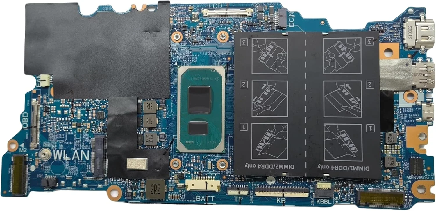 مادربرد جایگزین لپ تاپ Cyborg-N15 TGL 203067-1 برای Dell inspiron 5518، برد اصلی سیستم با پردازنده i3-1125G4 مدل 0FTJFH FTJFH مادربرد جایگزین لپ تاپ Cyborg-N15 TGL 203067-1 برای Dell inspiron 5518، برد اصلی سیستم با پردازنده i3-1125G4 مدل 0FTJFH FTJFH