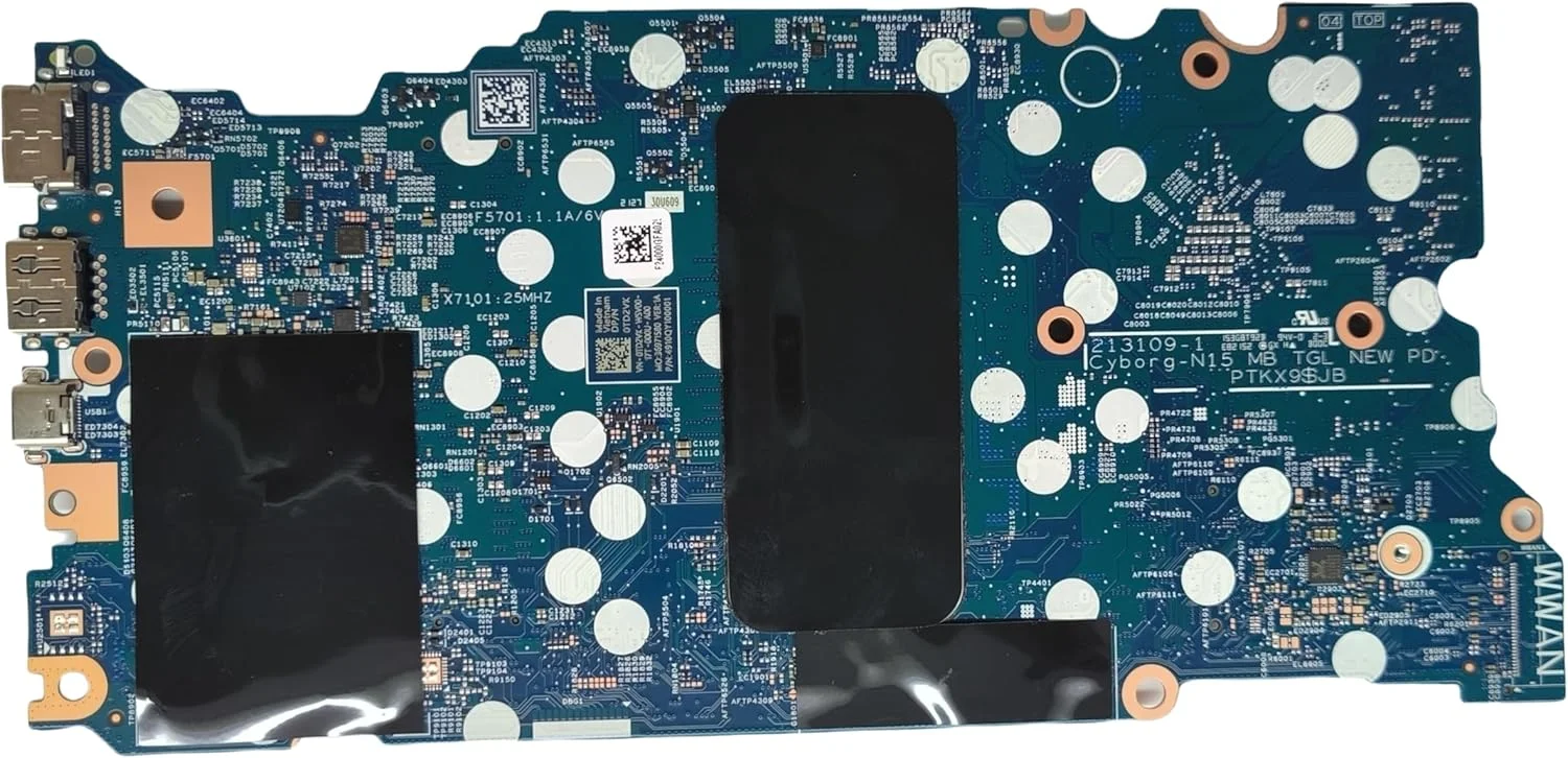 مادربرد جایگزین لپ تاپ 213109-1 Cyborg-N15 TGL New PD برای Dell Inspiron 5518، برد اصلی سیستم با پردازنده i3-1125G4، شماره قطعه 0TD2VK TD2VK مادربرد جایگزین لپ تاپ 213109-1 Cyborg-N15 TGL New PD برای Dell Inspiron 5518، برد اصلی سیستم با پردازنده i3-1125G4، شماره قطعه 0TD2VK TD2VK