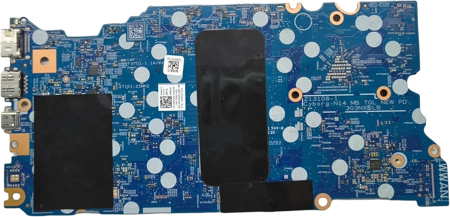 مادربرد جایگزین لپ تاپ 213108-1 Cyborg-N14 TGL New PD برای Dell Inspiron 5518، برد اصلی سیستم با پردازنده i7-11370H، شماره قطعه 0NWG4J NWG4J مادربرد جایگزین لپ تاپ 213108-1 Cyborg-N14 TGL New PD برای Dell Inspiron 5518، برد اصلی سیستم با پردازنده i7-11370H، شماره قطعه 0NWG4J NWG4J