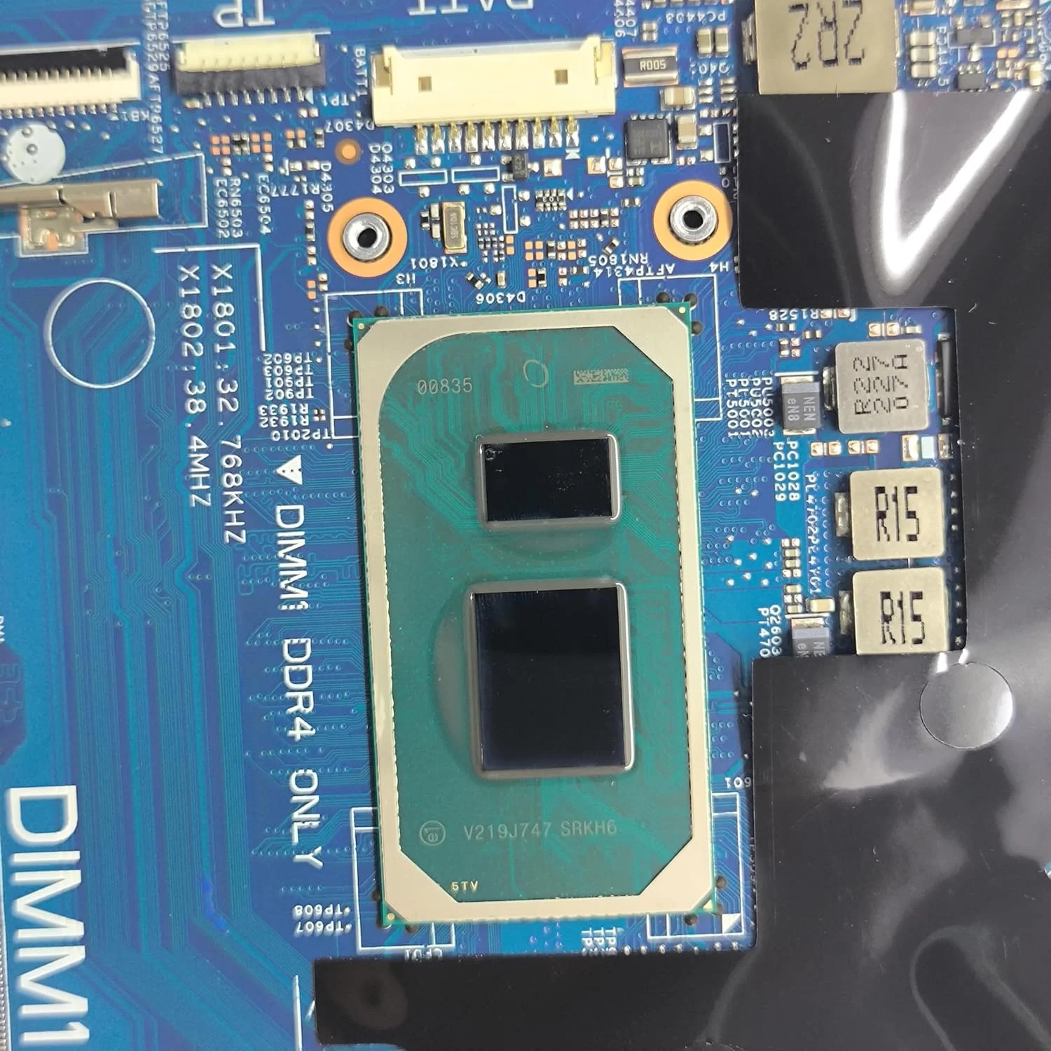 مادربرد جایگزین لپ تاپ 213109-1 Cyborg-N15 TGL New PD برای Dell Inspiron 5418، برد سیستم با پردازنده i5-11300H و گرافیک MX450 2G، شماره قطعه 09JM2P 9JM2P