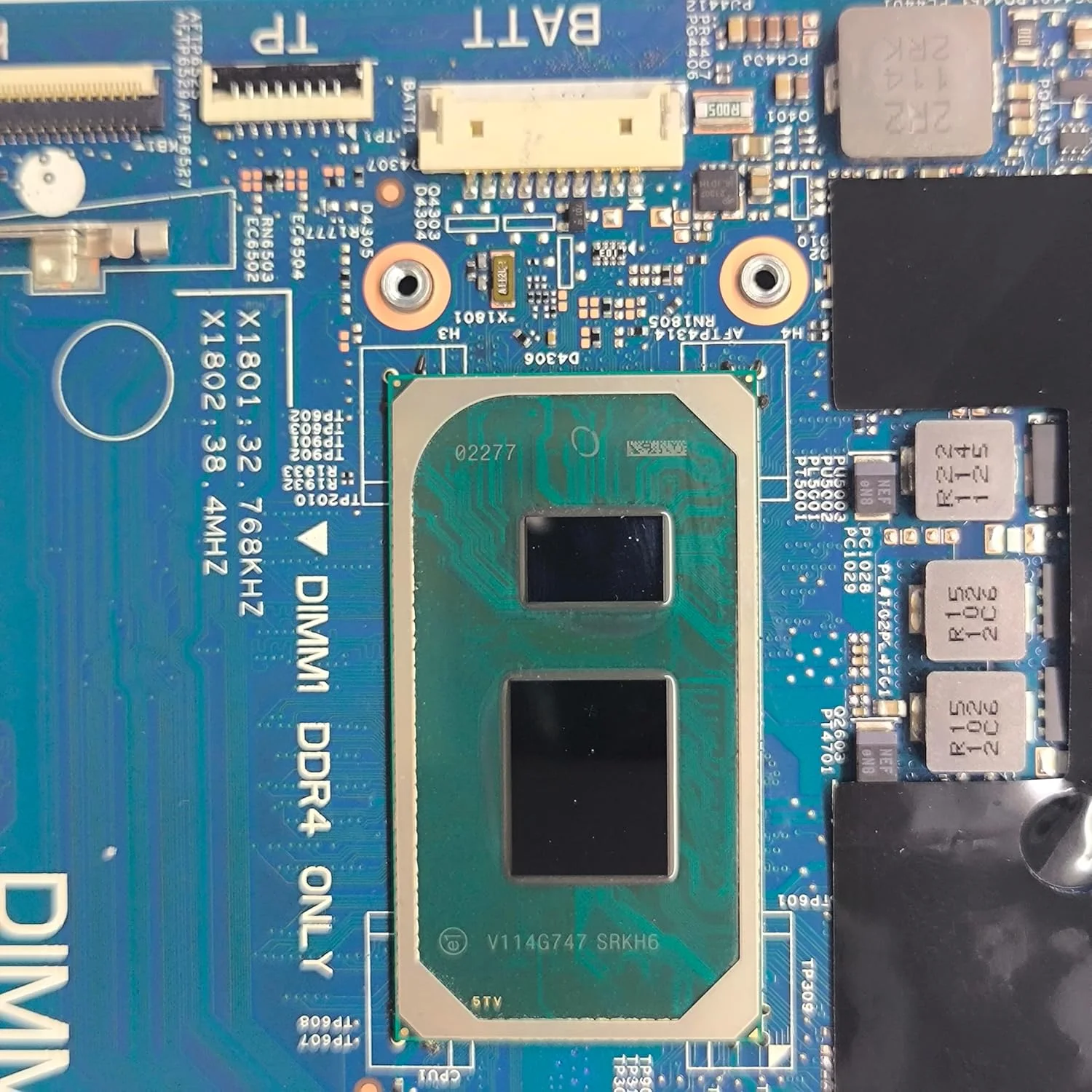 مادربرد جایگزین لپ تاپ 213109-1 Cyborg-N15 TGL New PD برای Dell Inspiron 5510، برد سیستم i5-11300H، پردازنده MX450 2G 0607FY 607FY