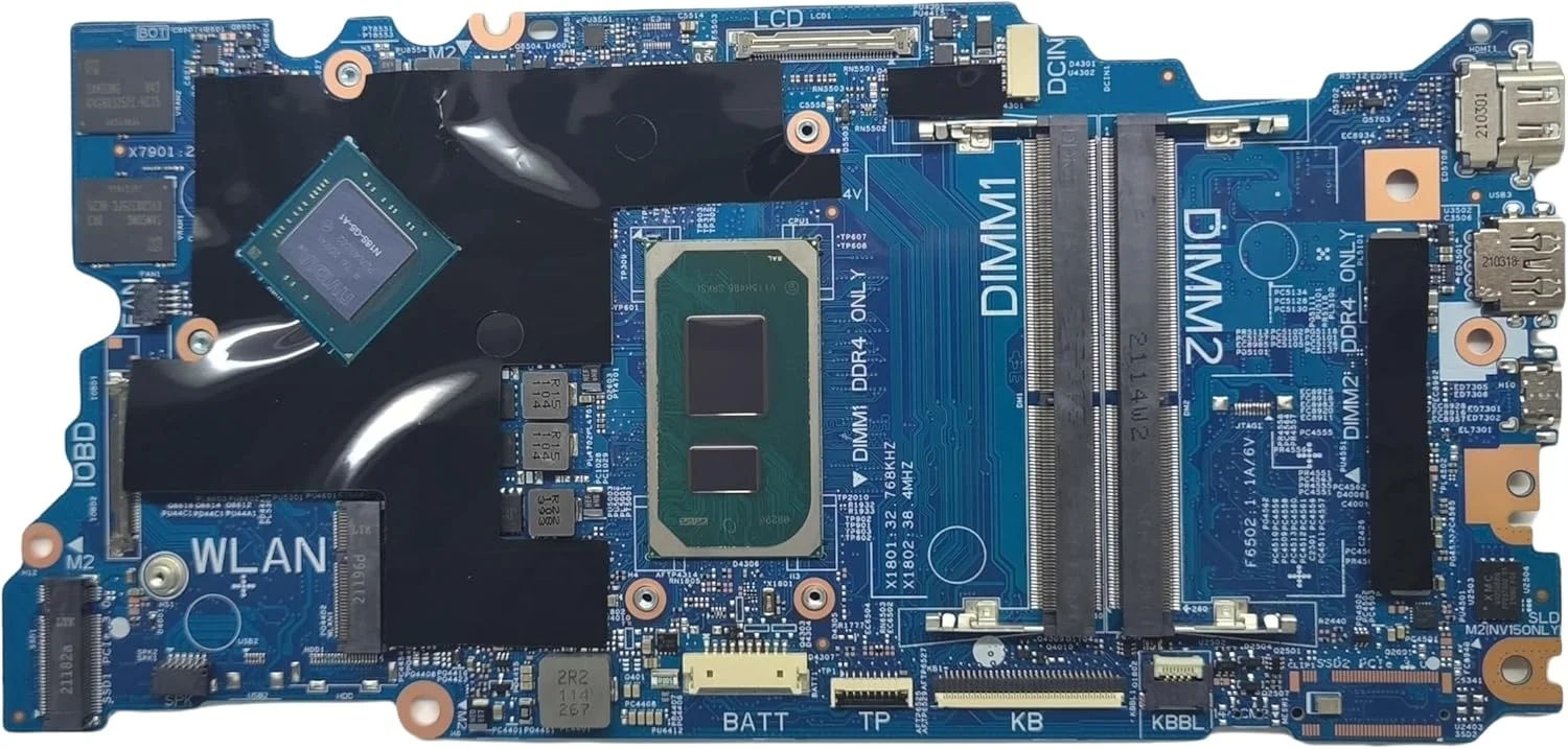 مادربرد جایگزین لپ تاپ مدل 213108-1 Cyborg-N14 TGL New PD برای Dell Inspiron 5518، برد اصلی سیستم با پردازنده i7-11390H و کارت گرافیک MX450 2G، شماره قطعه 01X11D 1X11D مادربرد جایگزین لپ تاپ مدل 213108-1 Cyborg-N14 TGL New PD برای Dell Inspiron 5518، برد اصلی سیستم با پردازنده i7-11390H و کارت گرافیک MX450 2G، شماره قطعه 01X11D 1X11D