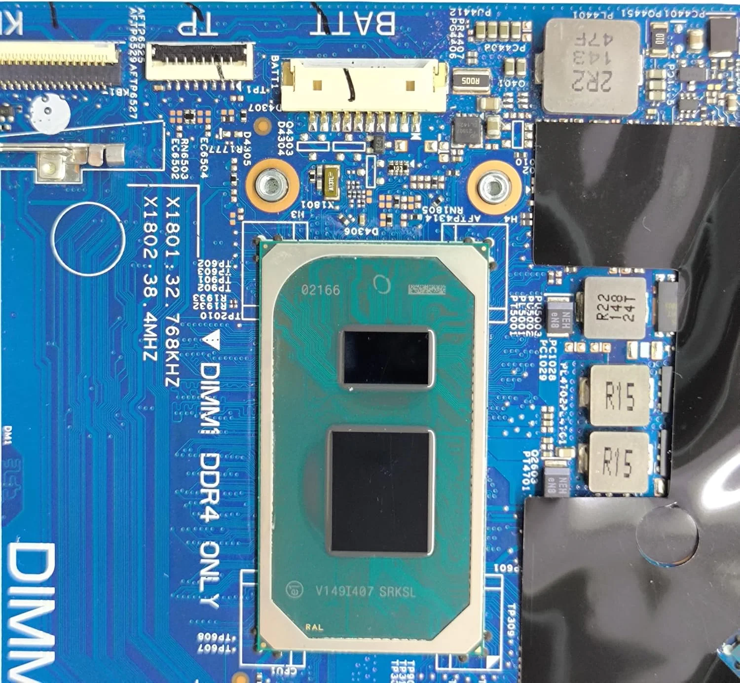 مادربرد جایگزین لپ تاپ 213108-1 Cyborg-N14 TGL New PD برای Dell Inspiron 5418، برد سیستم با پردازنده i7-11390H و گرافیک MX450 2G، شماره قطعه 01TXH0 1TXH0