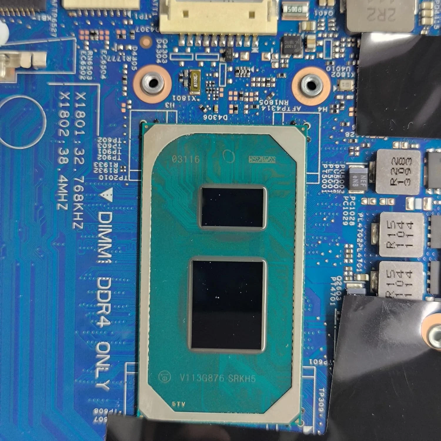 مادربرد جایگزین لپ تاپ 213108-1 Cyborg-N14 TGL New PD مناسب برای Dell inspiron 5518، برد اصلی سیستم با پردازنده i7-11370H، کارت گرافیک MX450 2G VRAM، شماره قطعه 0H8MFR H8MFR مادربرد جایگزین لپ تاپ 213108-1 Cyborg-N14 TGL New PD مناسب برای Dell inspiron 5518، برد اصلی سیستم با پردازنده i7-11370H، کارت گرافیک MX450 2G VRAM، شماره قطعه 0H8MFR H8MFR