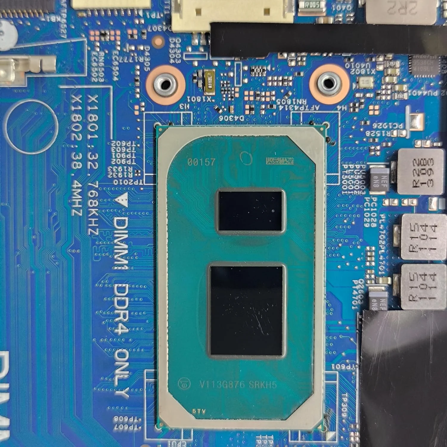 مادربرد جایگزین لپ تاپ 213108-1 Cyborg-N14 TGL New PD برای Dell inspiron 5518، برد اصلی سیستم با پردازنده i7-11370H، شماره قطعه 0F4PX6 F4PX6