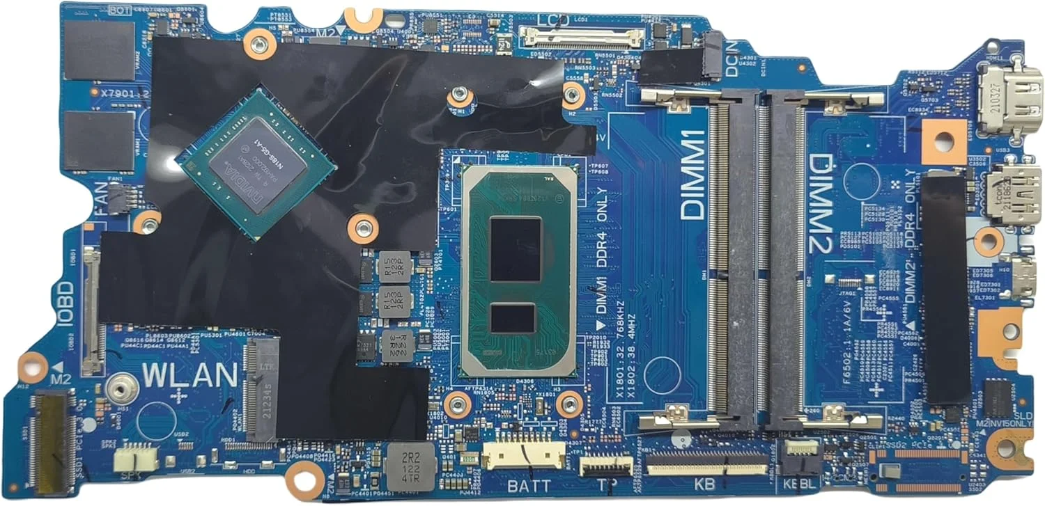 مادربرد جایگزین لپ تاپ 213108-1 Cyborg-N14 TGL New PD برای Dell inspiron 5510، برد اصلی سیستم با پردازنده i5-11320H و کارت گرافیک MX450 2G VRAM، شماره قطعه 0D6X8Y D6X8Y مادربرد جایگزین لپ تاپ 213108-1 Cyborg-N14 TGL New PD برای Dell inspiron 5510، برد اصلی سیستم با پردازنده i5-11320H و کارت گرافیک MX450 2G VRAM، شماره قطعه 0D6X8Y D6X8Y