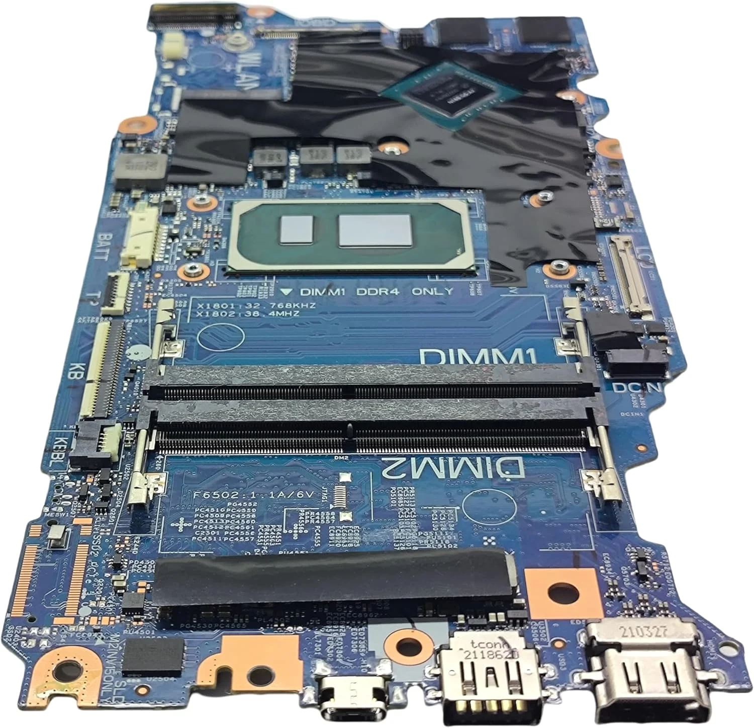 مادربرد جایگزین لپ تاپ 213108-1 Cyborg-N14 TGL New PD برای Dell inspiron 5510، برد اصلی سیستم با پردازنده i5-11320H و کارت گرافیک MX450 2G VRAM، شماره قطعه 0D6X8Y D6X8Y