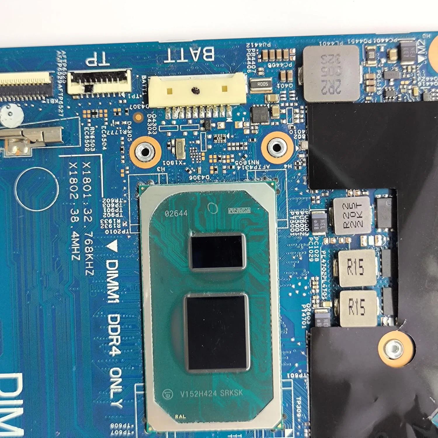 مادربرد جایگزین لپ تاپ 213108-1 Cyborg-N14 TGL New PD برای Dell Inspiron 5518، برد سیستم با پردازنده i5-11320H و گرافیک MX450 2G، شماره قطعه 0NVV7P NVV7P