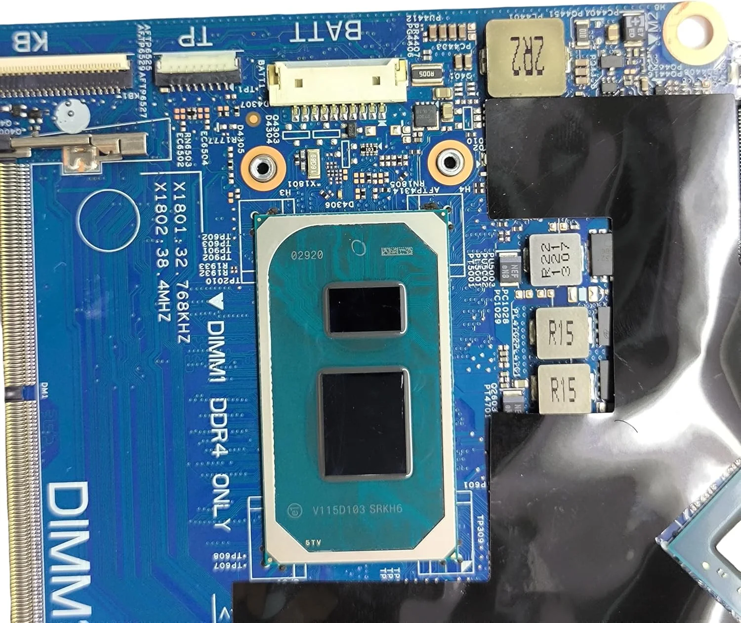 مادربرد جایگزین لپ تاپ 213108-1 Cyborg-N14 TGL New PD برای Dell Inspiron 5418، برد اصلی سیستم با پردازنده i5-11300H و گرافیک MX450 2G، شماره قطعه 073KW2 73KW2