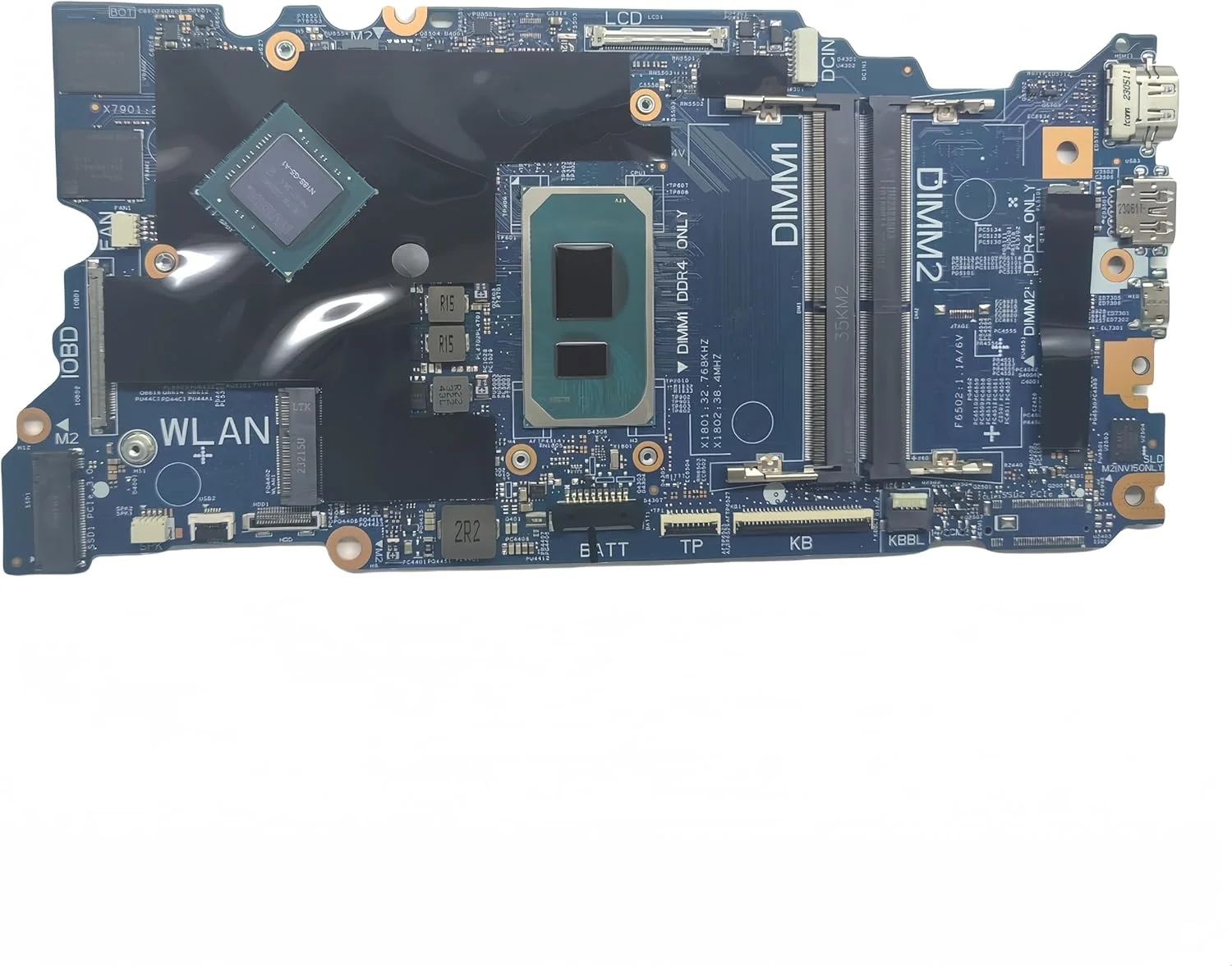 مادربرد جایگزین لپ تاپ 213093-1 Cyborg-L14 TGL New PD برای Dell Latitude 3520، پردازنده i5-1135G7، رم گرافیک MX450 2G، شماره قطعه 0HR31V HR31V