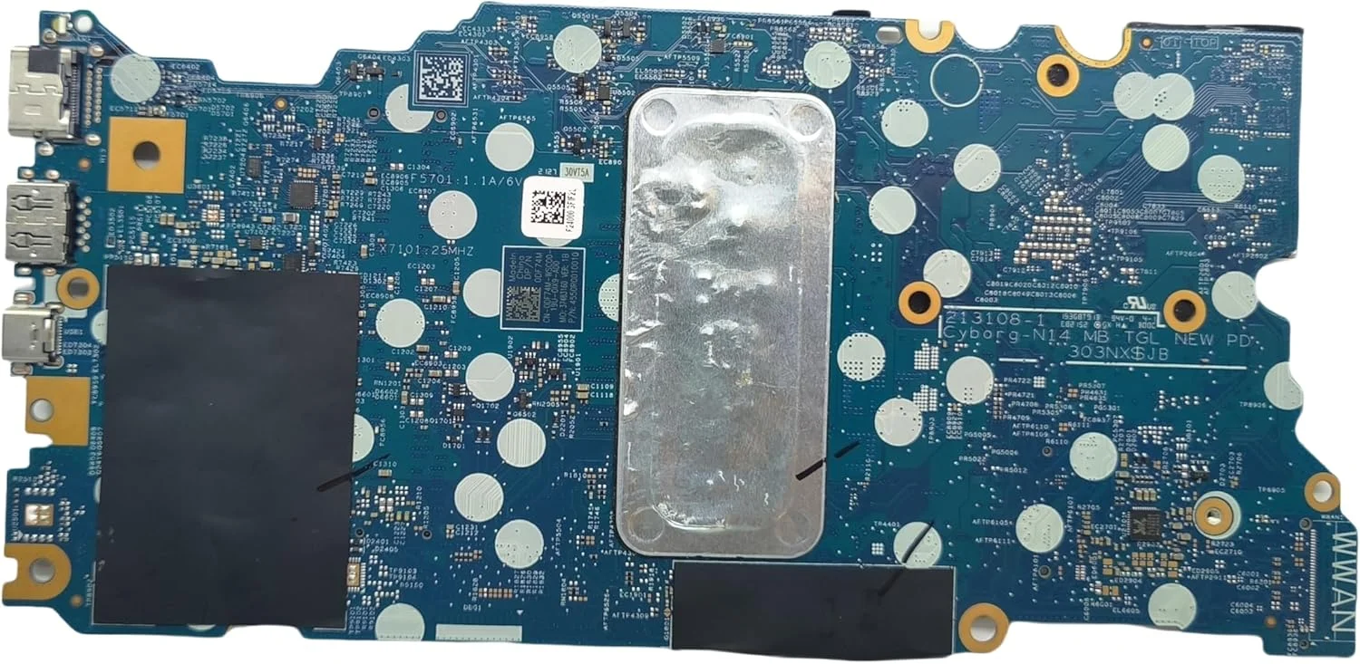 مادربرد جایگزین لپ تاپ 213108-1 Cyborg-N14 TGL New PD برای Dell inspiron 5418، برد اصلی سیستم با پردازنده i3-1125G4، شماره قطعه 0DF74M DF74M