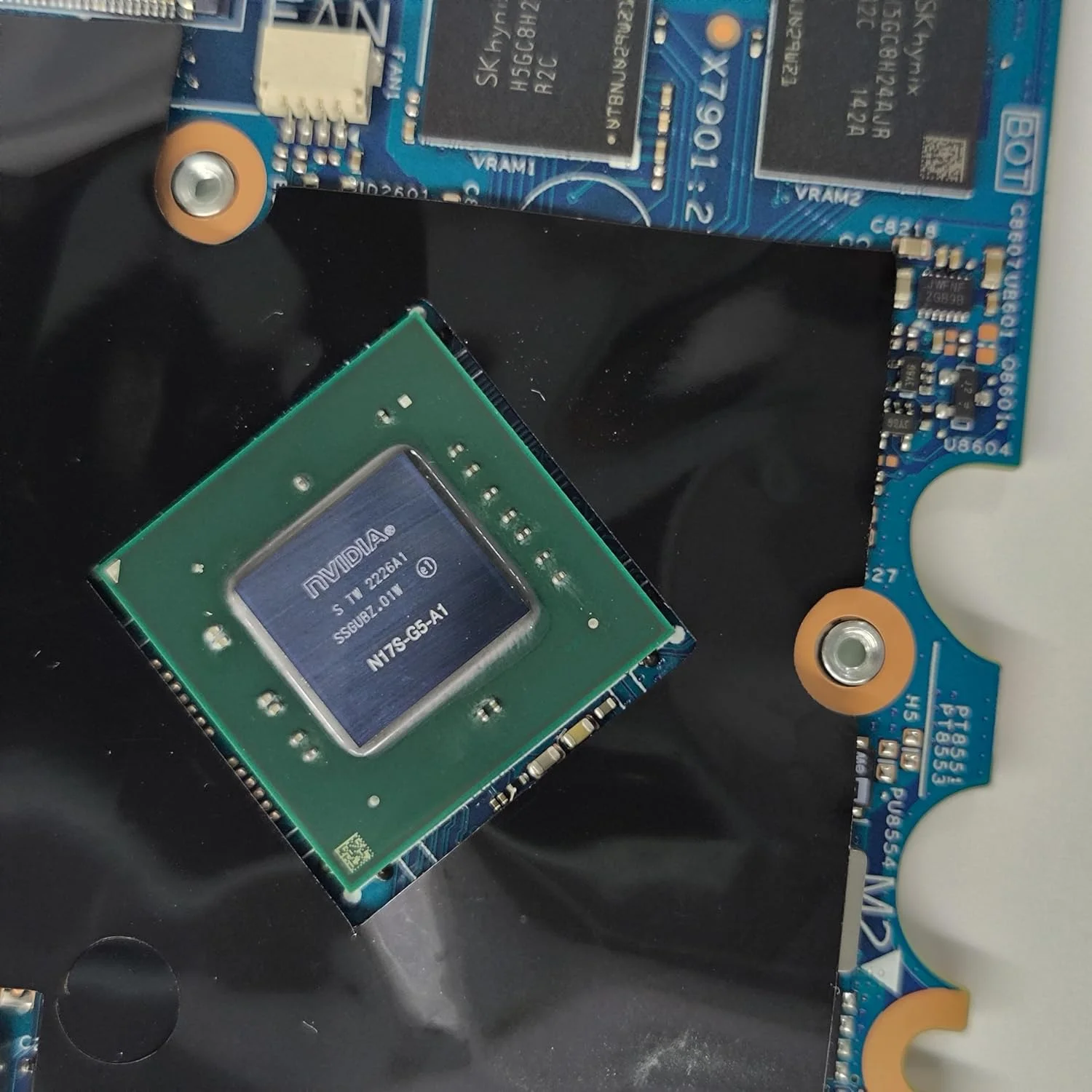 مادربرد جایگزین لپ تاپ 213093-1 Cyborg-L14 TGL New PD برای Dell Latitude 3420، پردازنده i5-1135G7، رم گرافیک MX350 2G، شماره قطعه 02K56M 2K56M