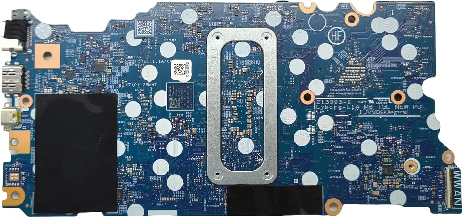 مادربرد جایگزین لپ تاپ 213093-1 Cyborg-L14 PD جدید برای Dell Latitude 3420، پردازنده i7-1165G7، شماره قطعه 0J04T0 J04T0