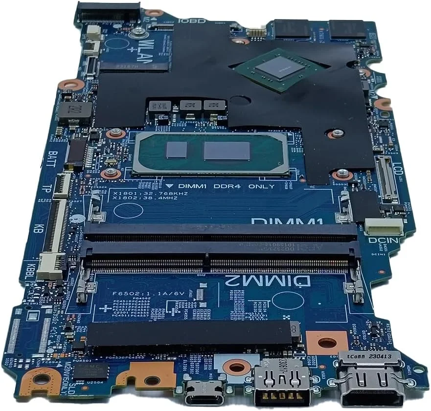 مادربرد جایگزین لپ تاپ 213093-1 Cyborg-L14 TGL New PD برای Dell Latitude 3420 3520، برد اصلی سیستم با پردازنده i5-1135G7 و کارت گرافیک MX350 2G VRAM، شماره قطعه 02K56M 2K56M